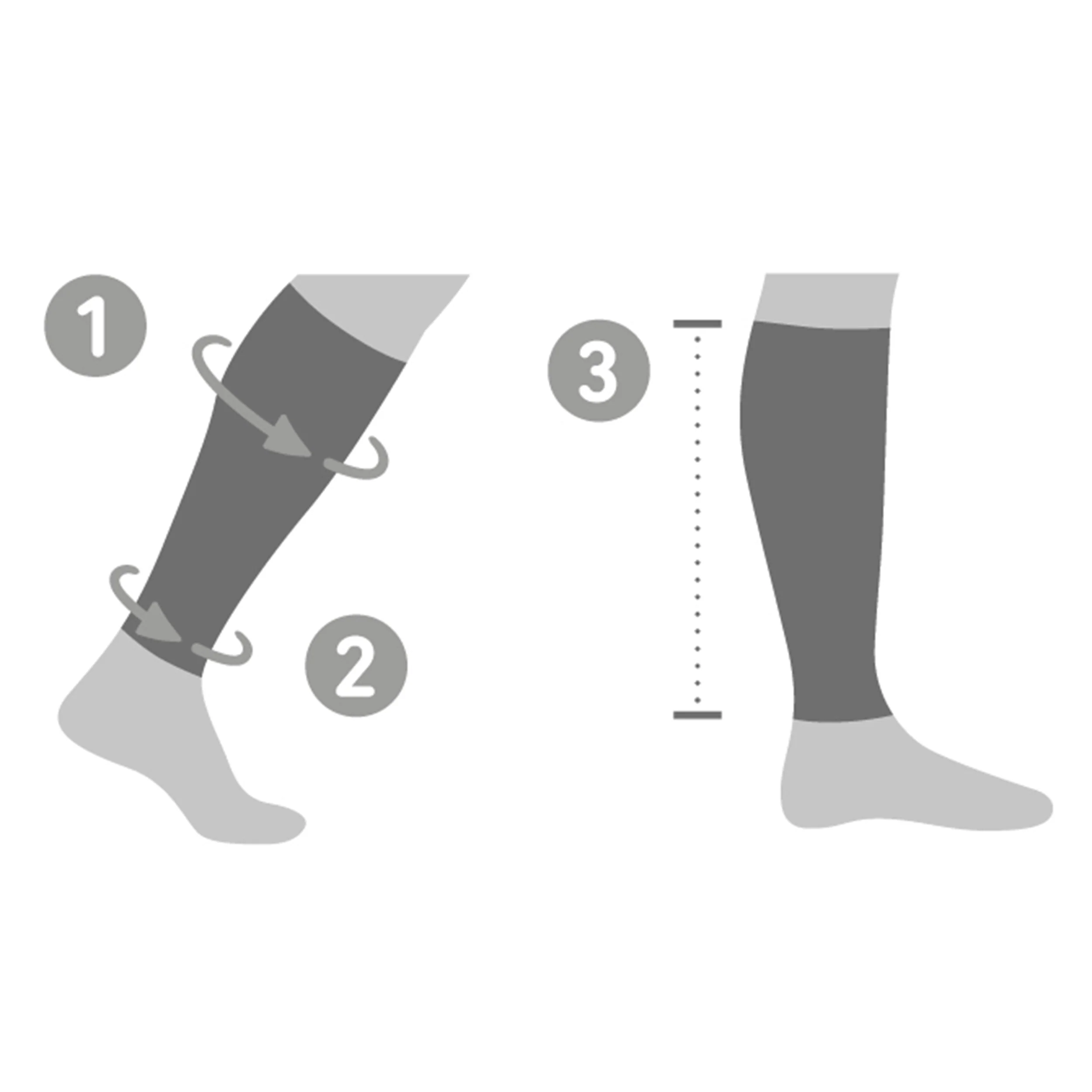 Sports Compression Lower Leg (short) Bandage-Pink - Image 5