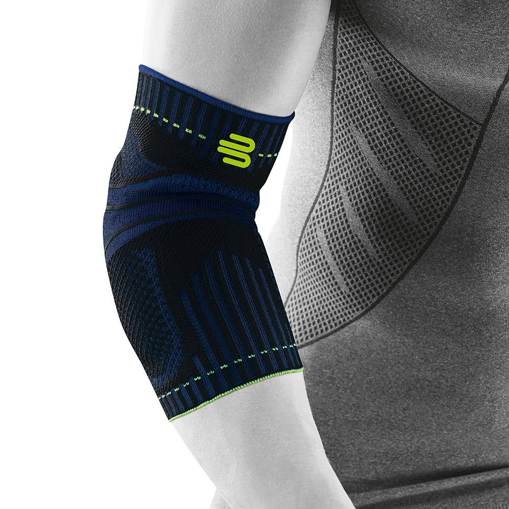 Sports Elbow Support Ellenbogenbandage-Schwarz,Dunkelblau - Image 2