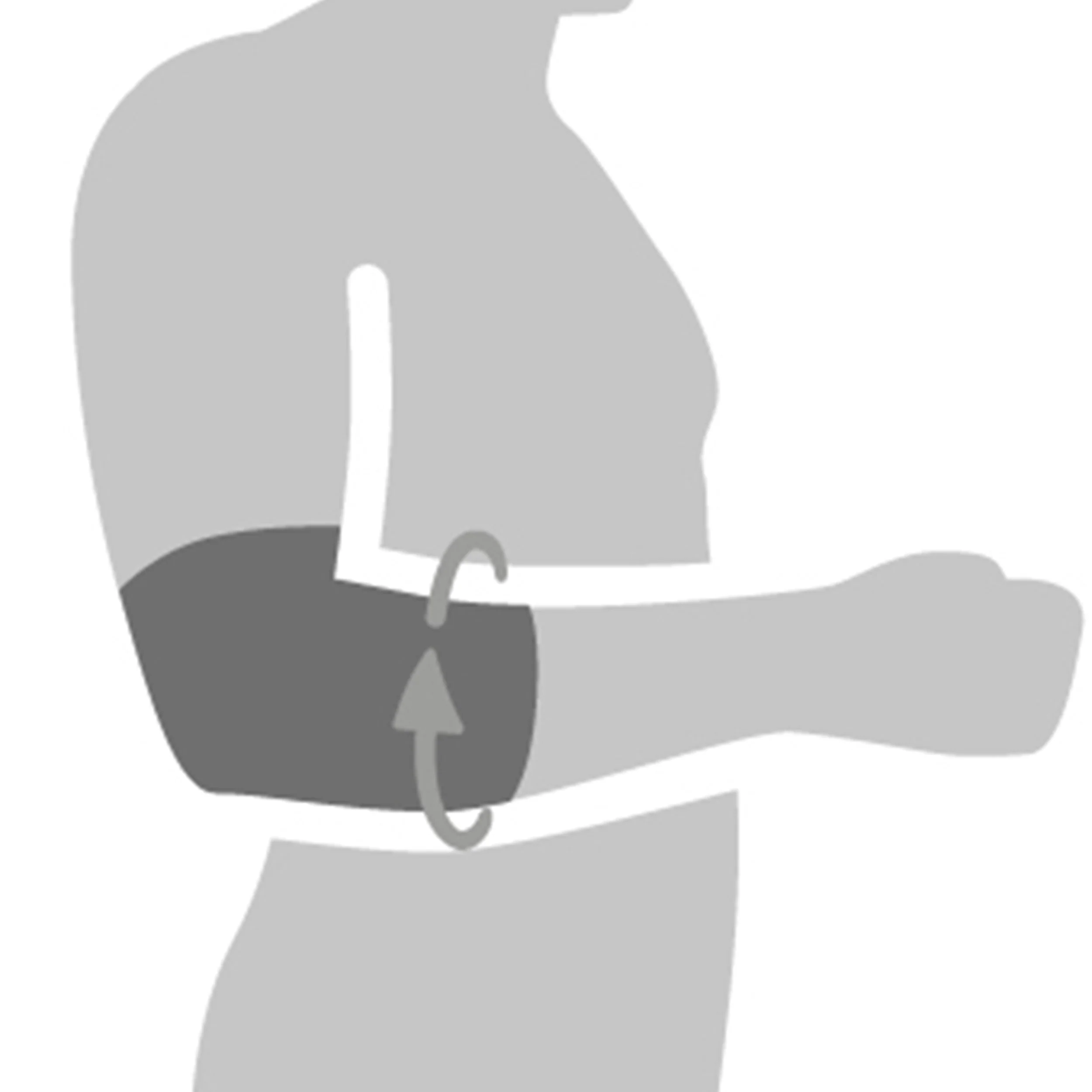 Sports Elbow Support Ellenbogenbandage-Türkis,Dunkelblau - Image 4