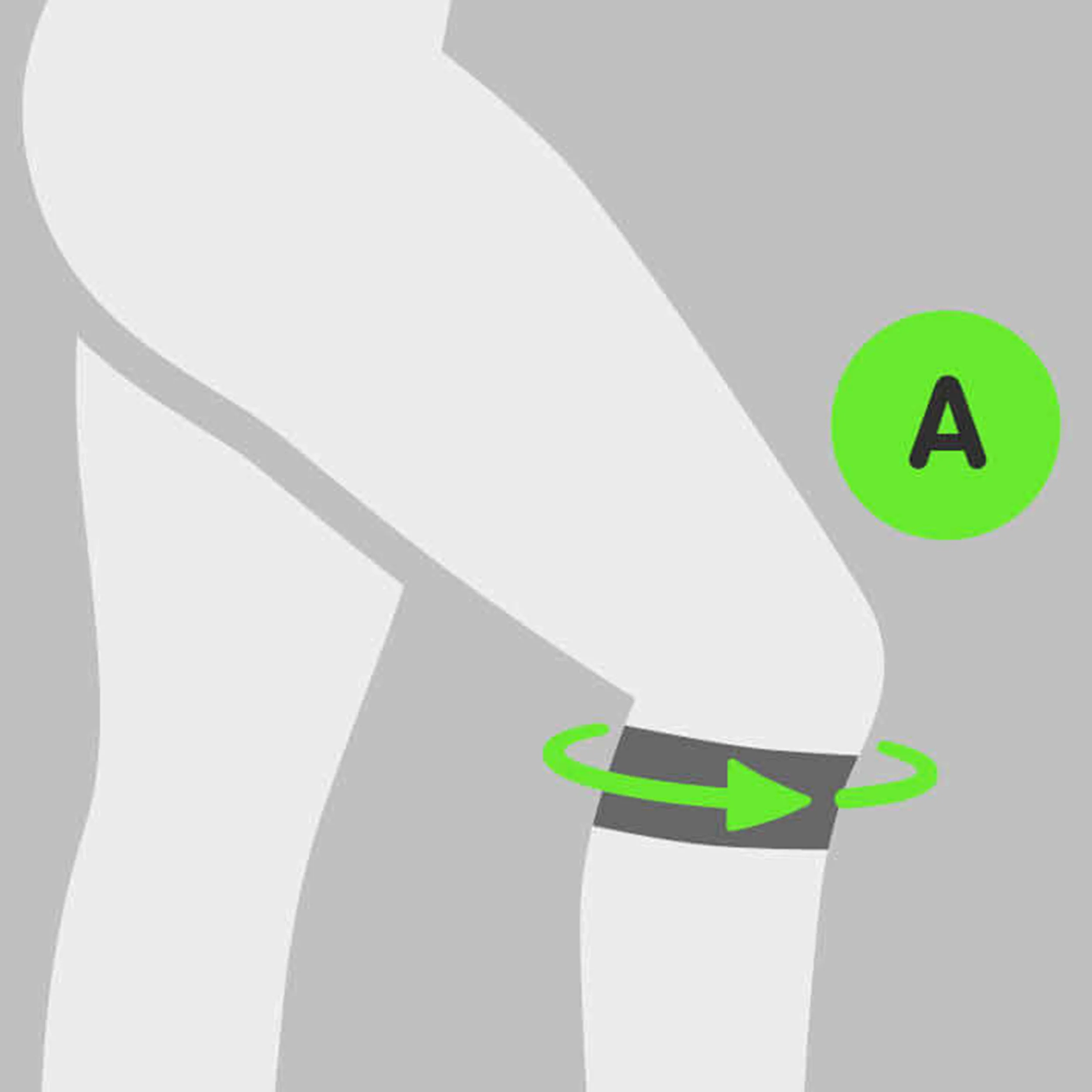 Sports Knee Strap Patellabandage-Berry,Orange - Image 3