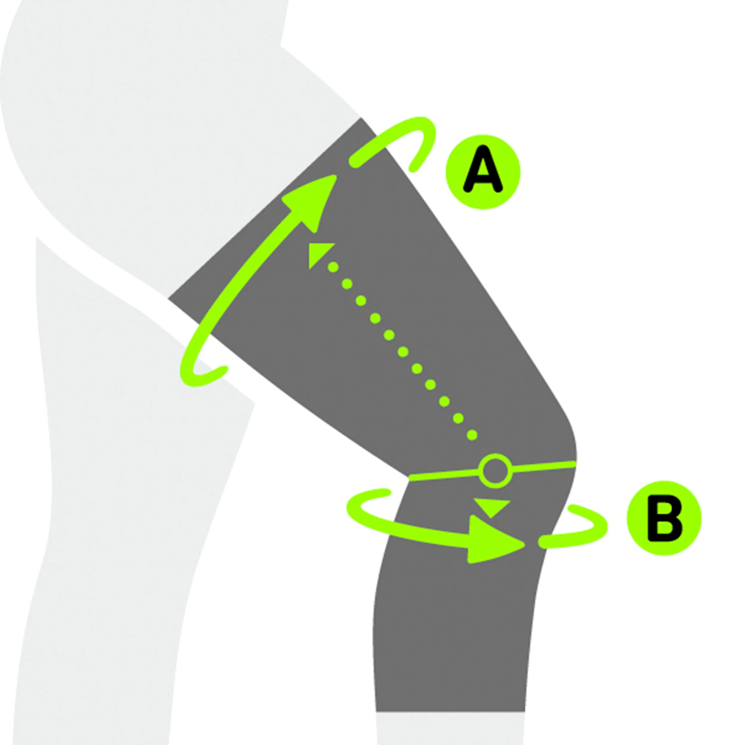 Sports Knee Support Kniebandage-Berry,Pink - Image 3