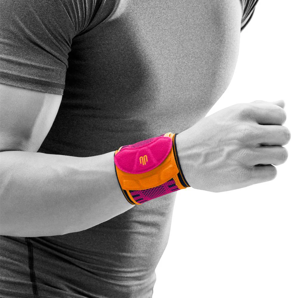 Sports Wrist Strap Handgelenkbandage-Pink,Orange - Image 2