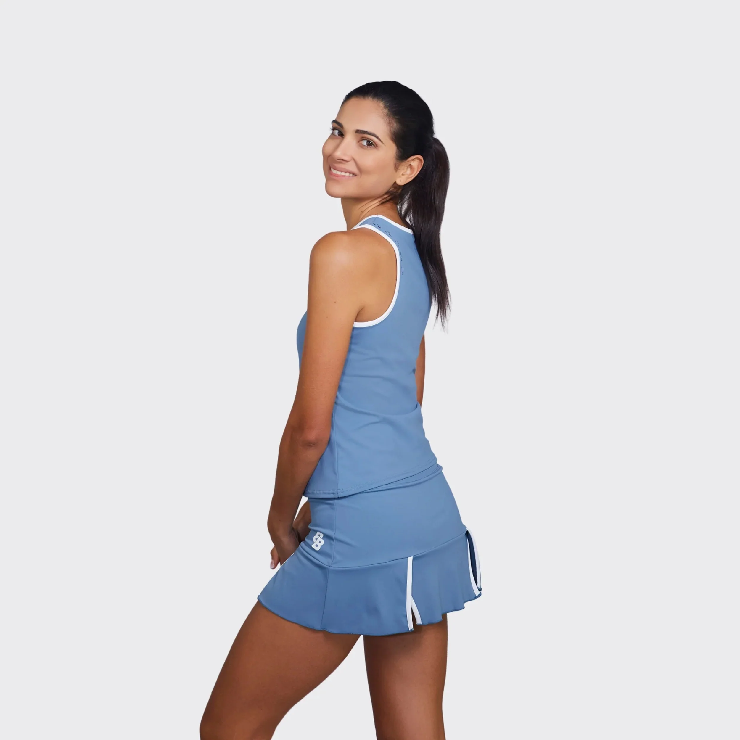 Freya Tank-Top Damen-blau - Image 2