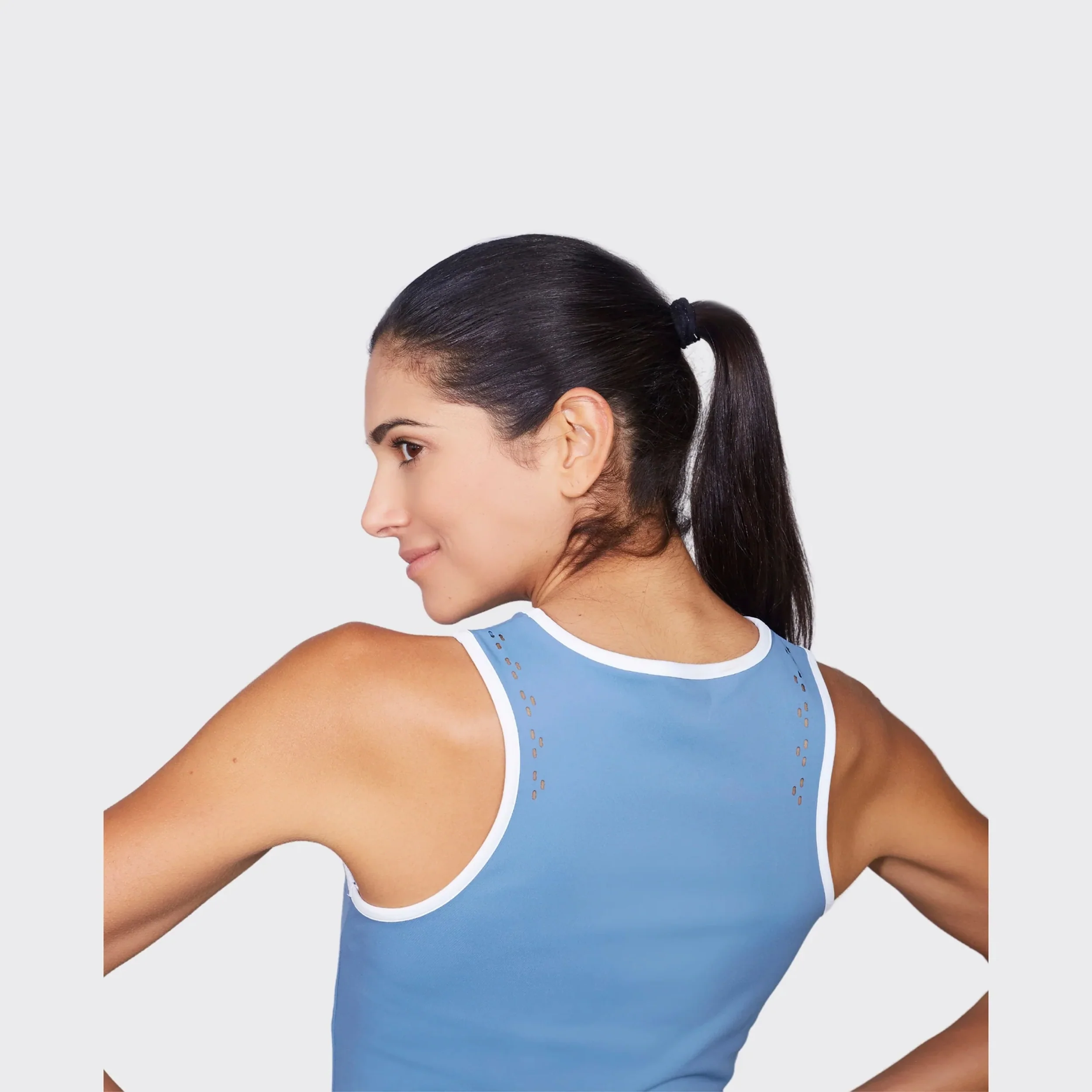 Freya Tank-Top Damen-blau - Image 3