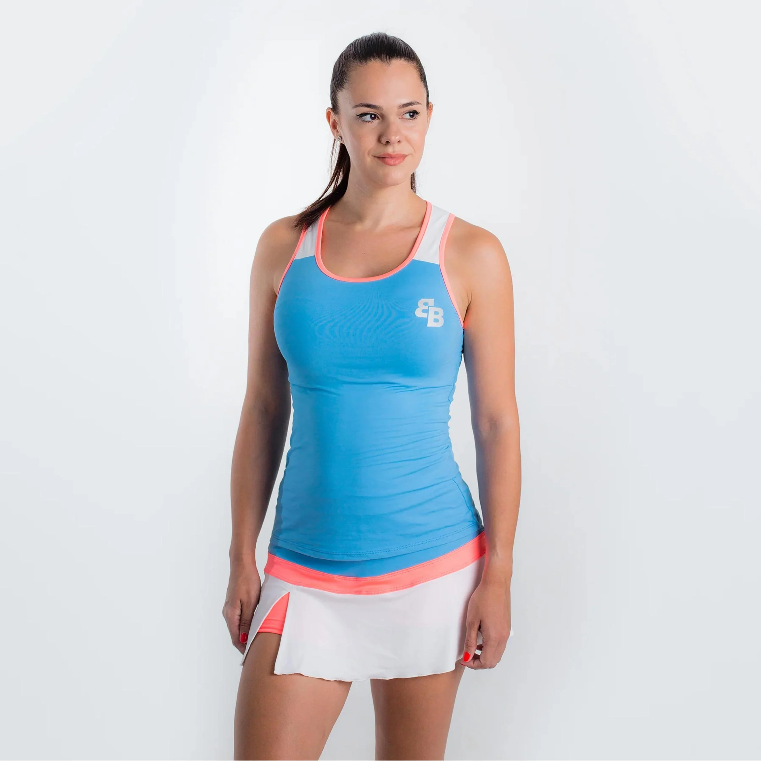 Shanghai Tank-Top Damen-Blau - Image 3