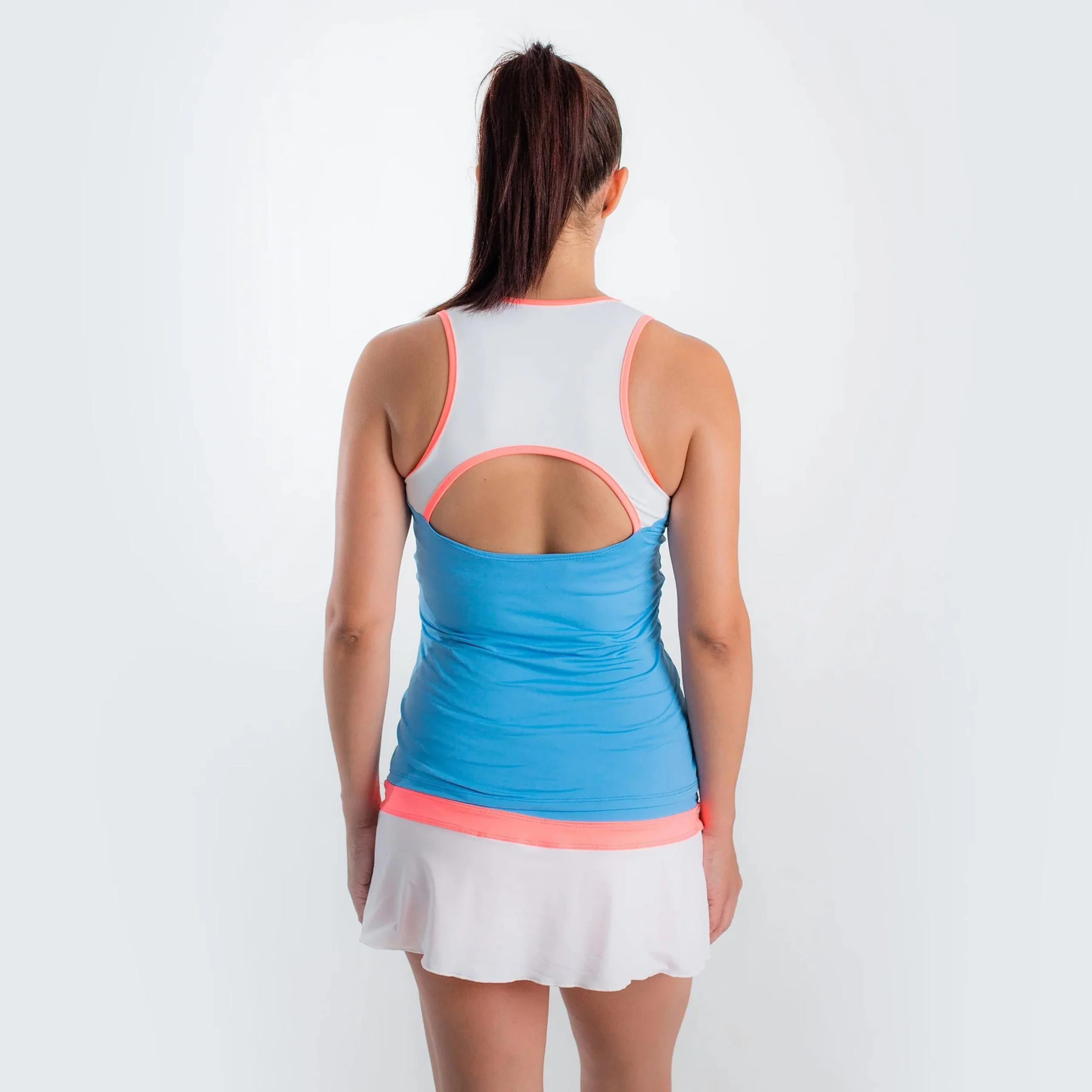 Shanghai Tank-Top Damen-Blau - Image 4