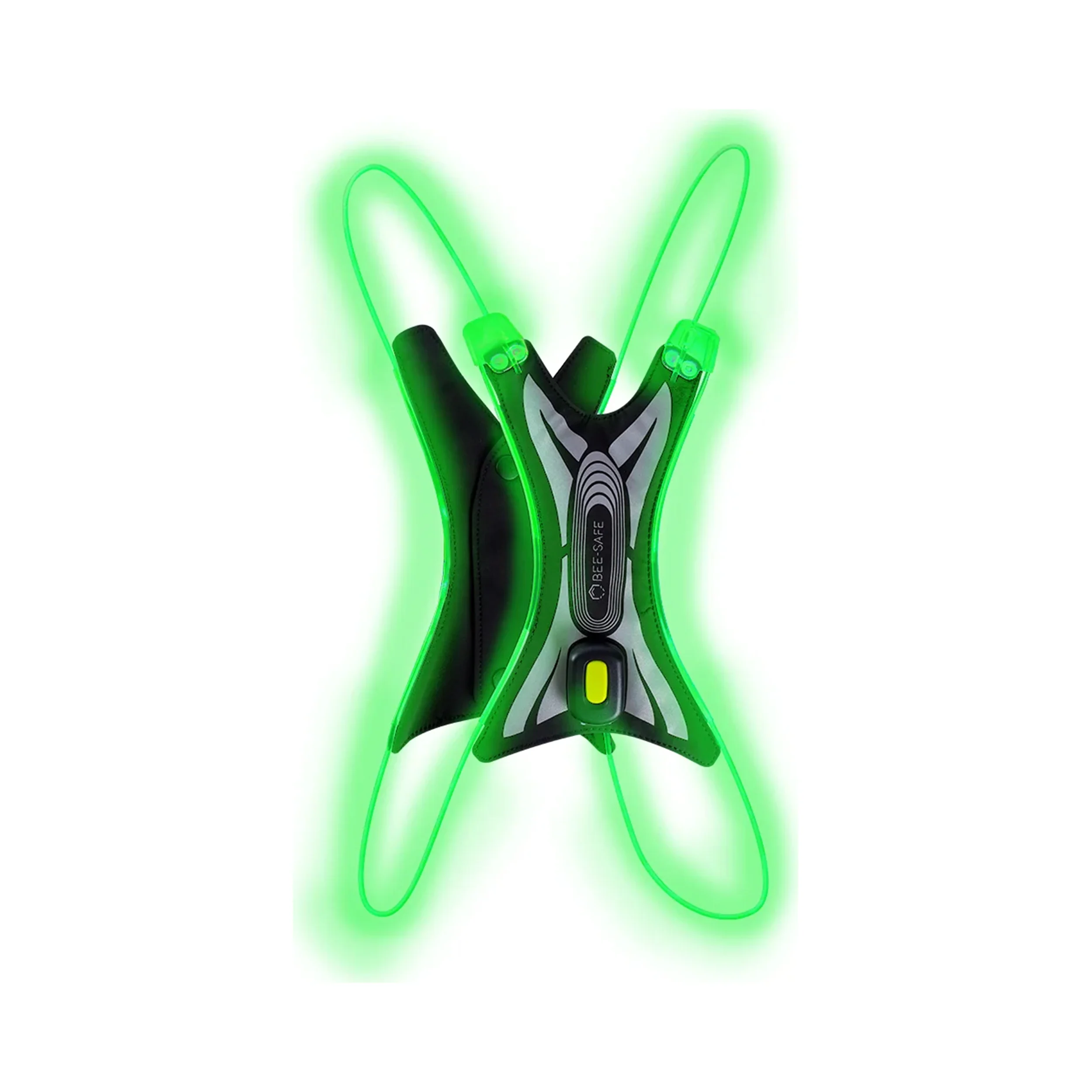 Led Vest Spider USB Lichtsystem-Grün - Image 3