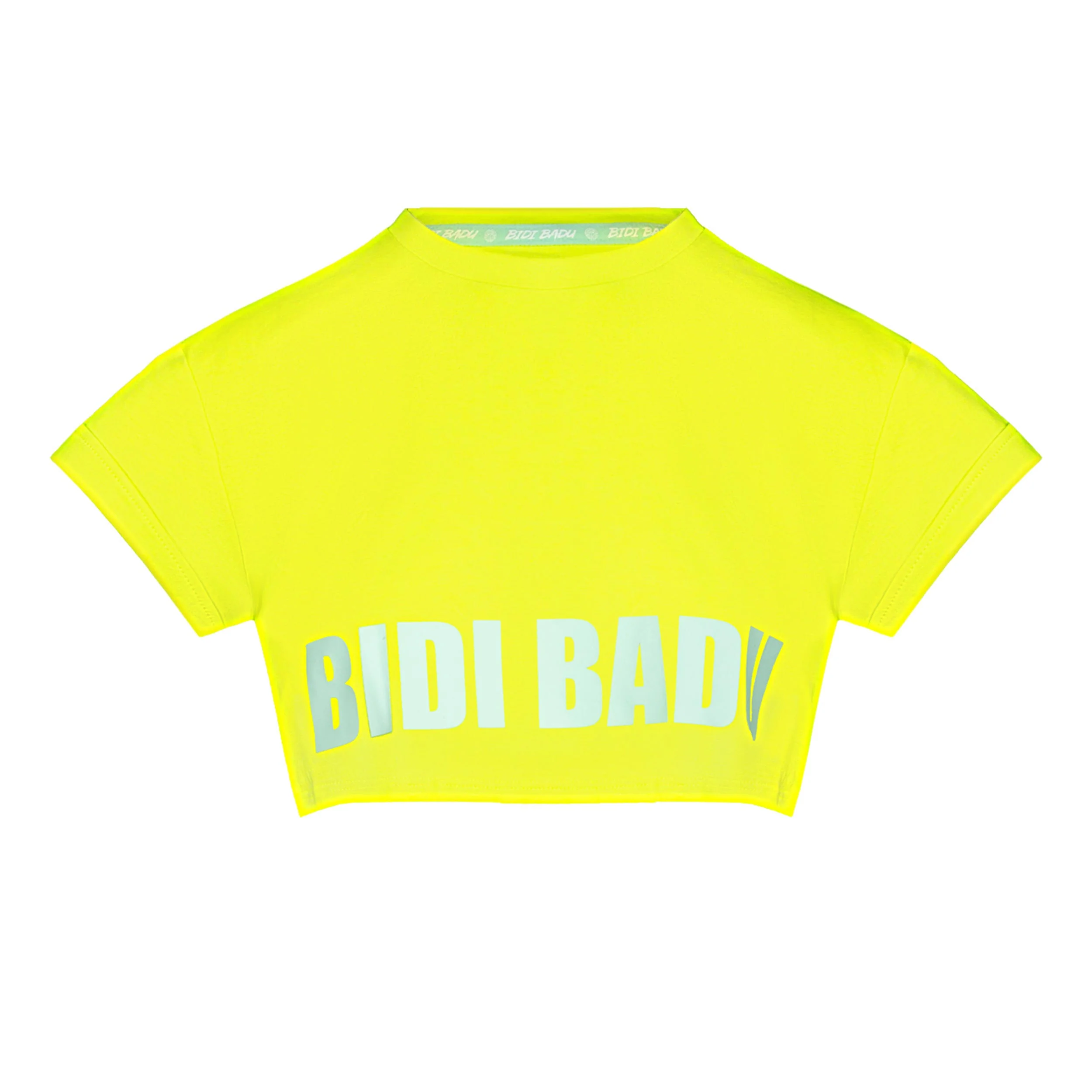 Abdominis Crop Move T-Shirt Damen-Neongelb