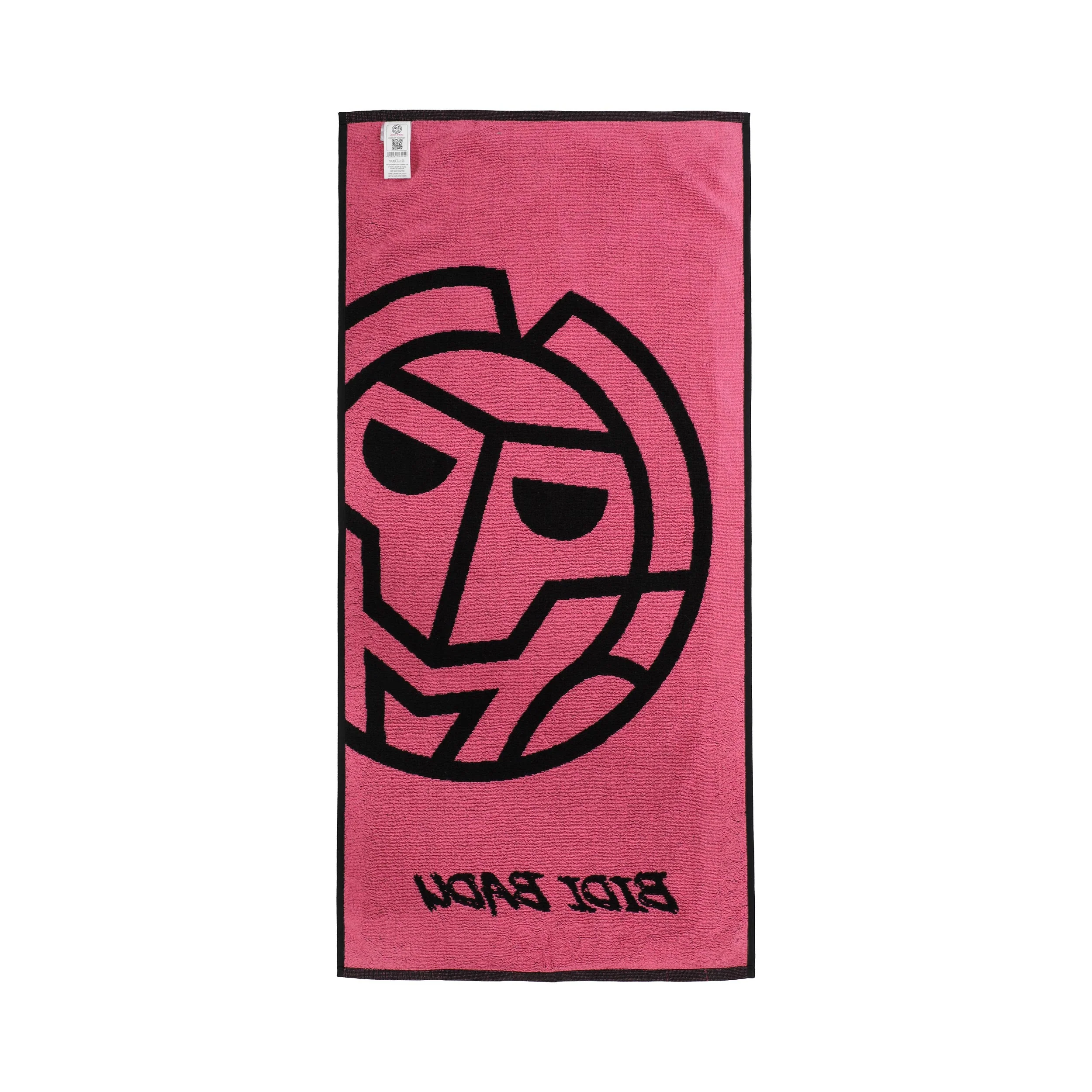 Badehandtuch 50x100cm Handtuch -schwarz,pink - Image 2