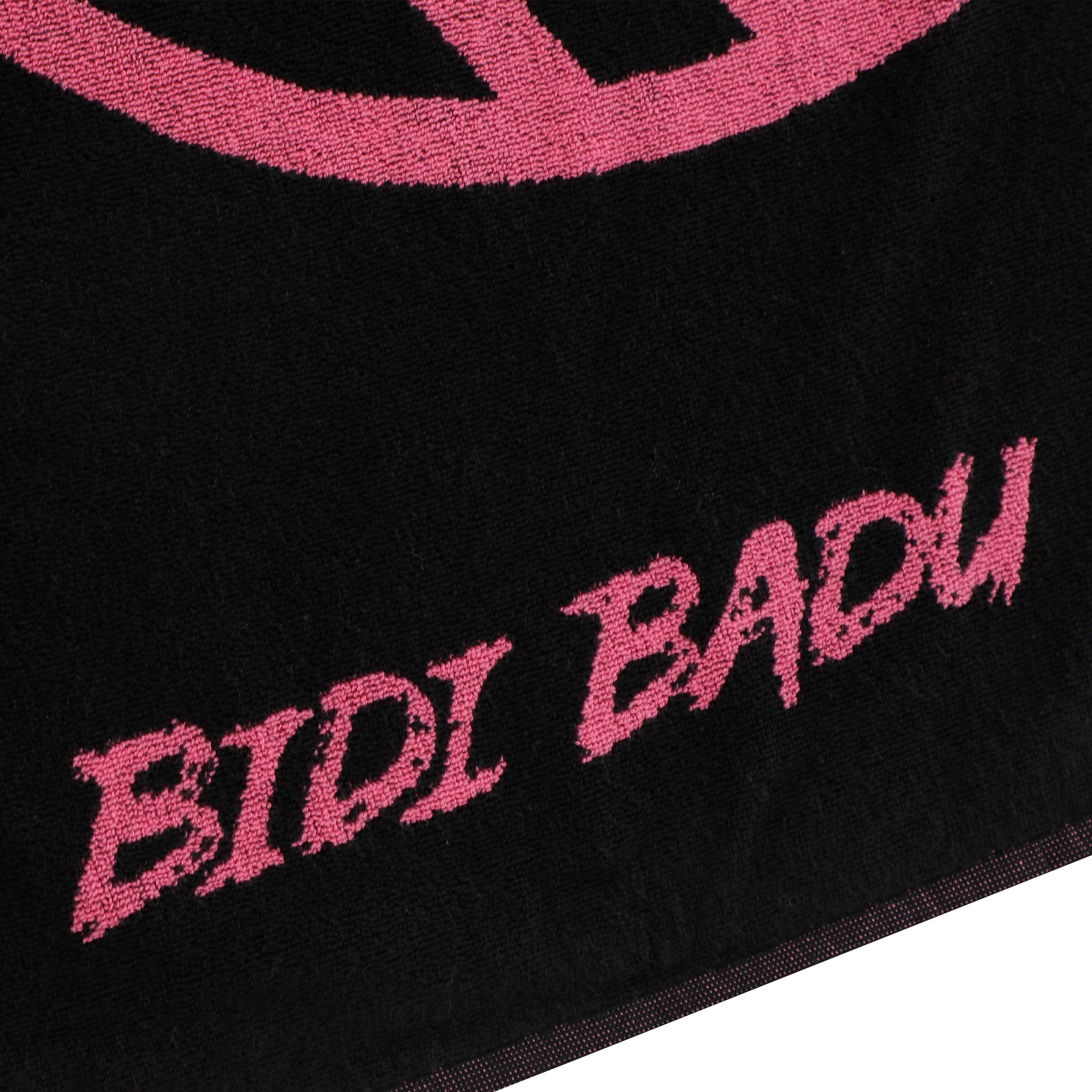 Badehandtuch 70x140cm Handtuch -schwarz,pink - Image 4