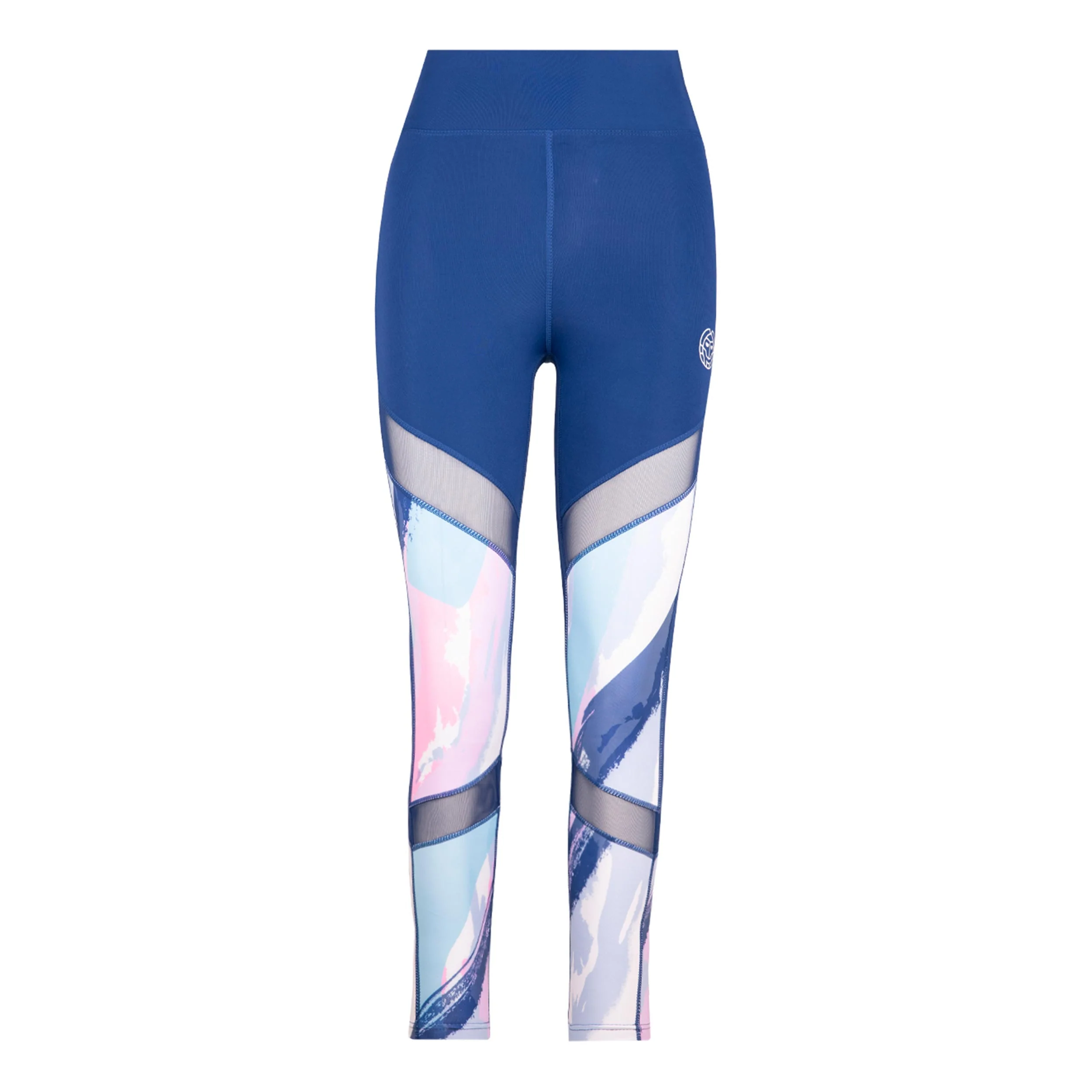 Baina Tech Tight Damen-Weiß,Hellblau