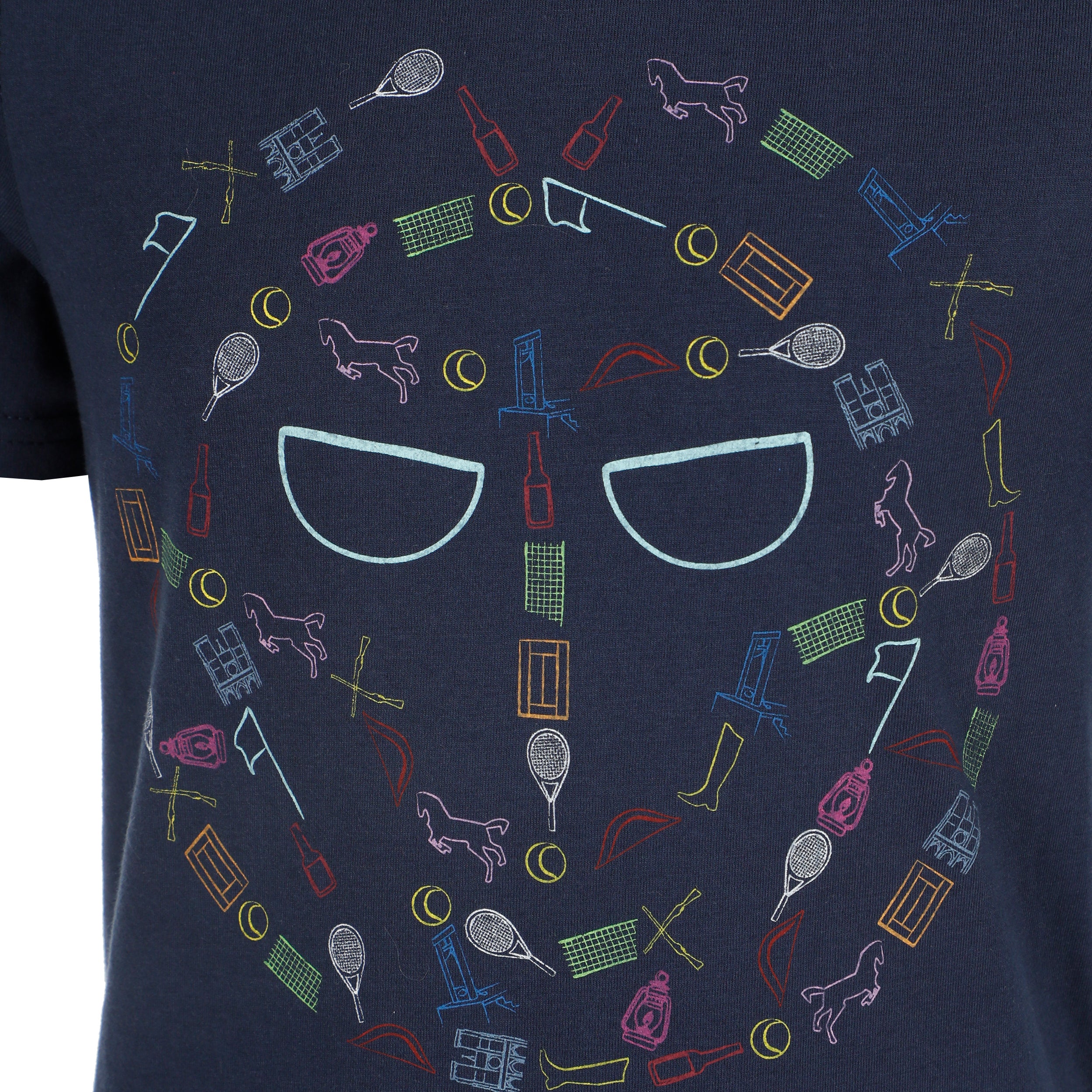 Baszon Lifestyle T-Shirt Jungen - dunkelblau, mehrfarbig - Image 3