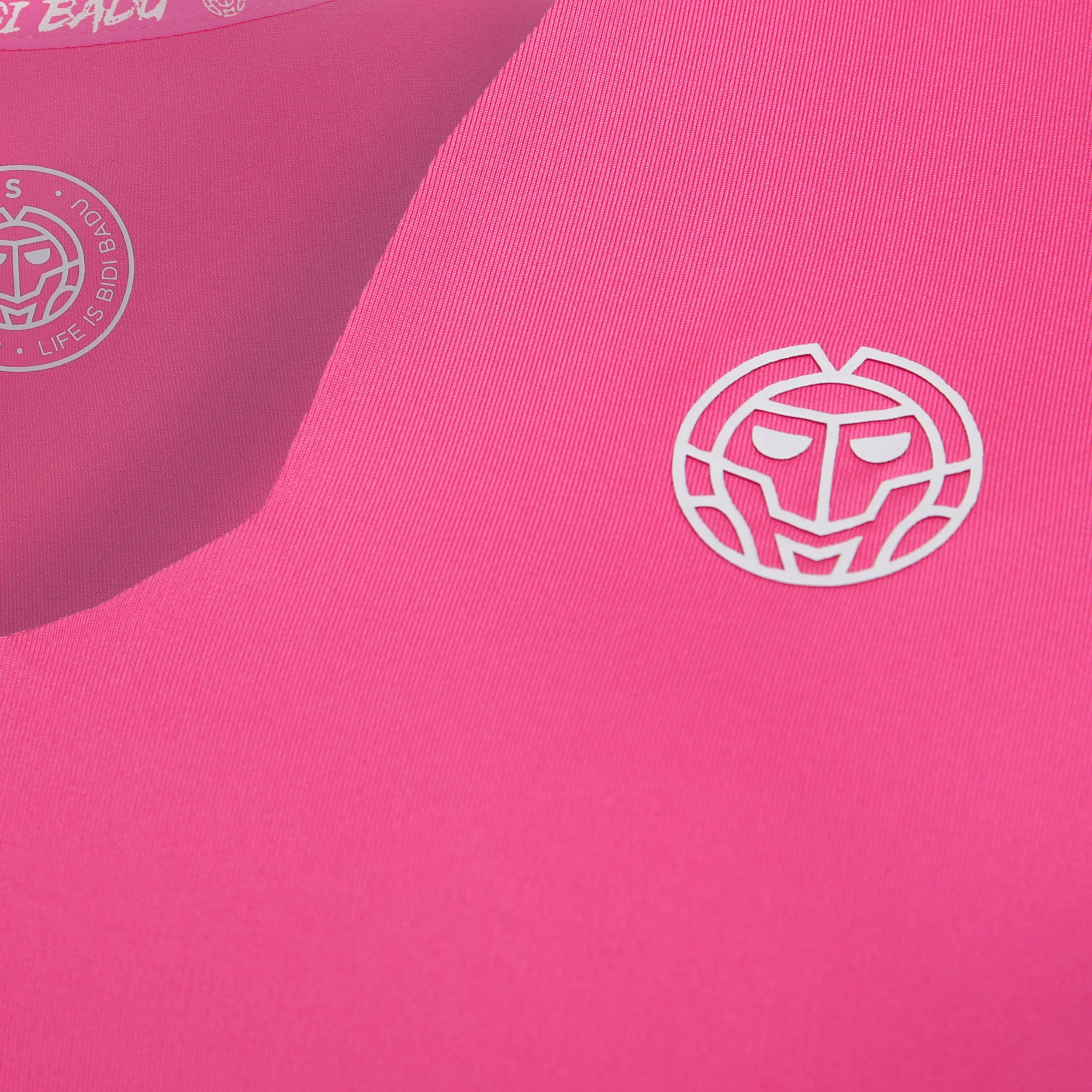 Bella 2.0 Tech V-Neck T-Shirt Damen-Pink,Weiß - Image 3