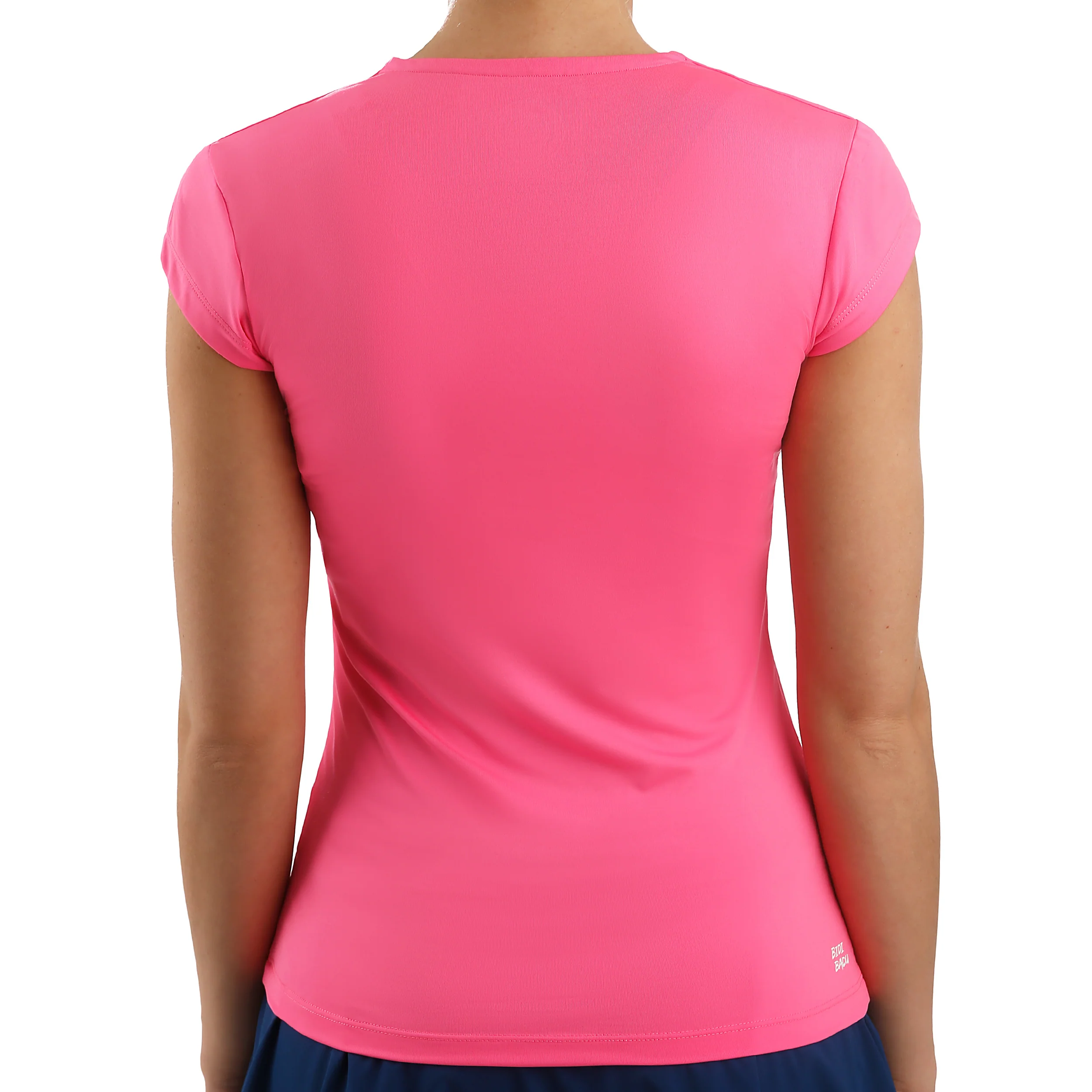 Bella 2.0 Tech V-Neck T-Shirt Damen-Pink,Weiß - Image 6