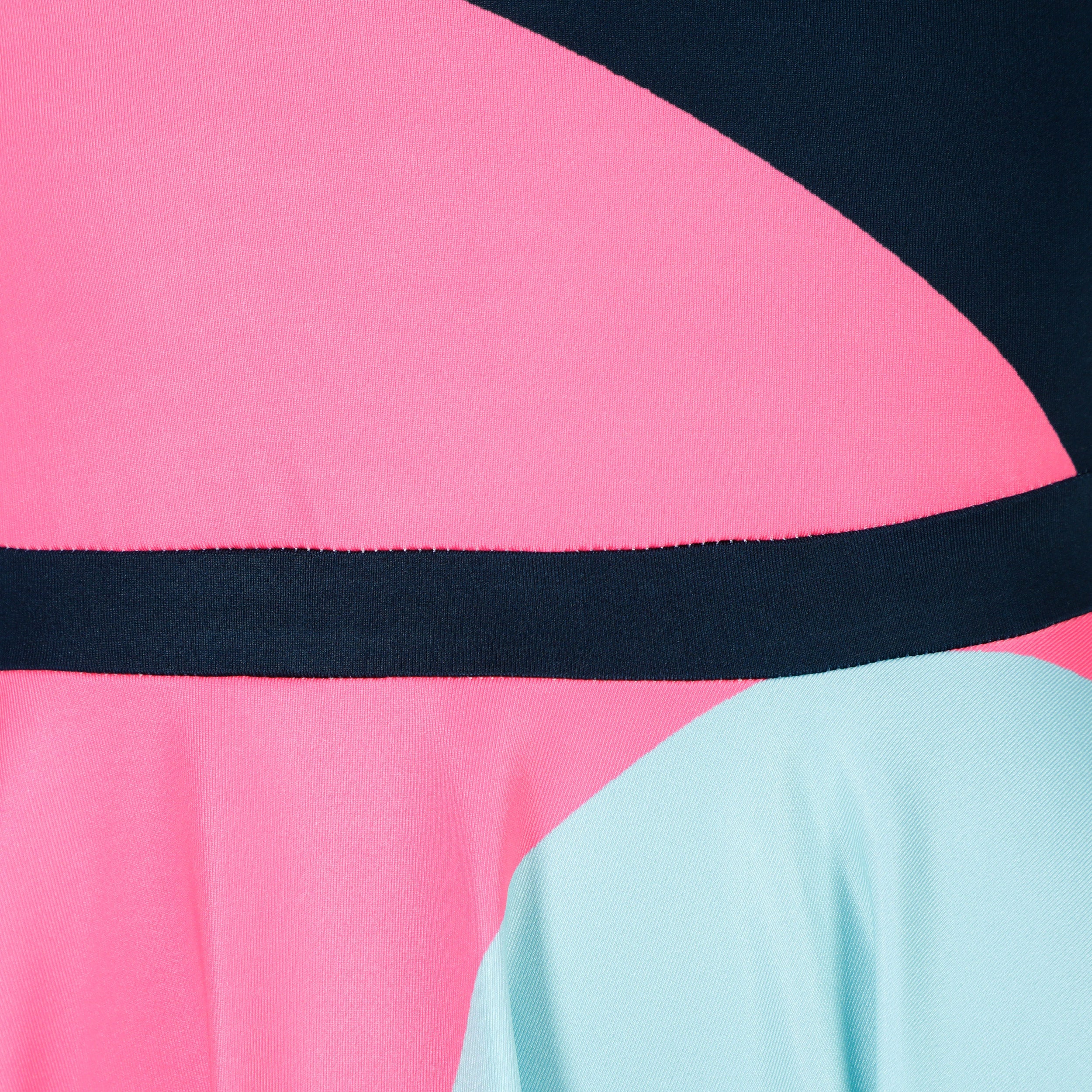 Bubble Kleid Damen-Dunkelblau,Pink - Image 4