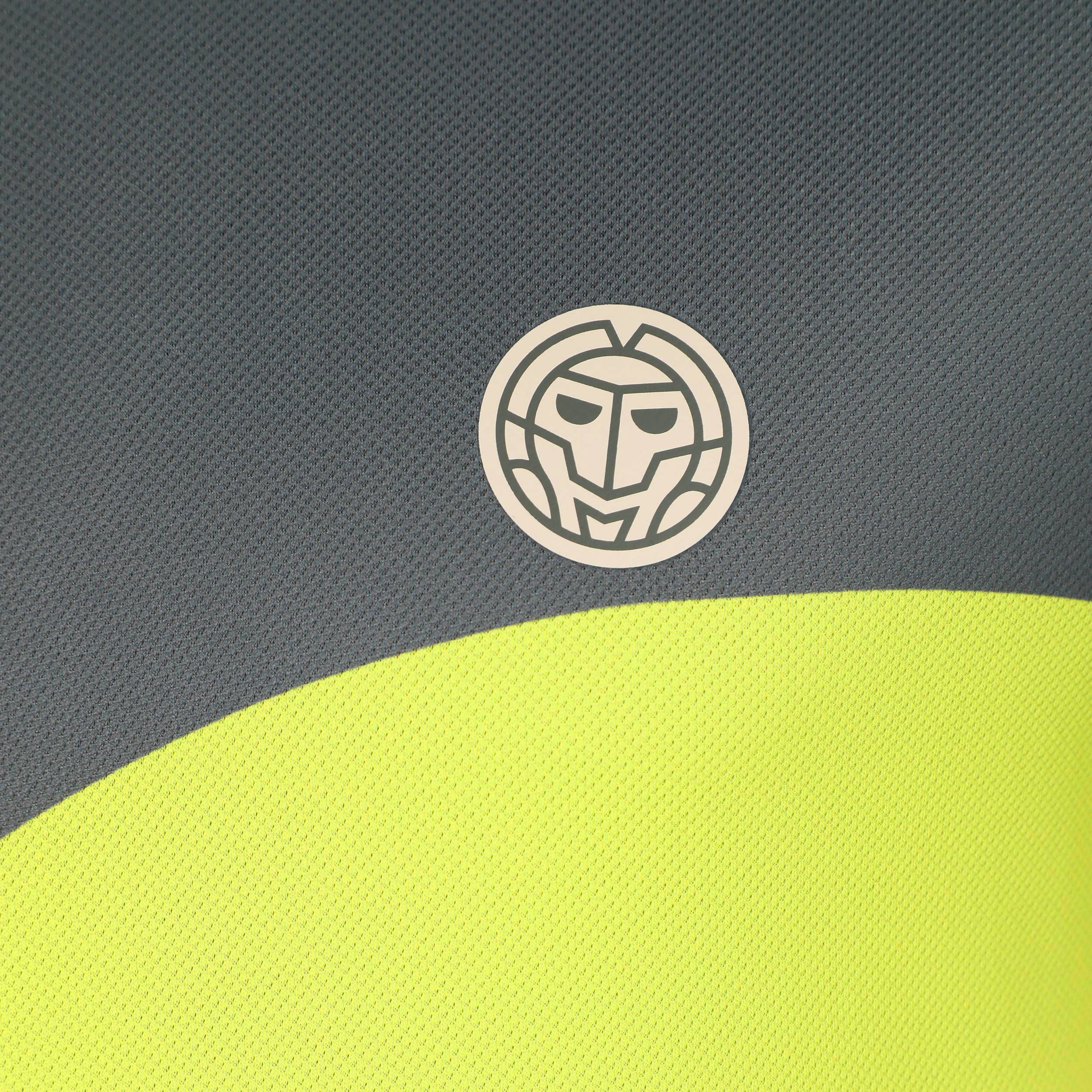Bubble T-Shirt Herren-Grau,Zitronengelb - Image 3