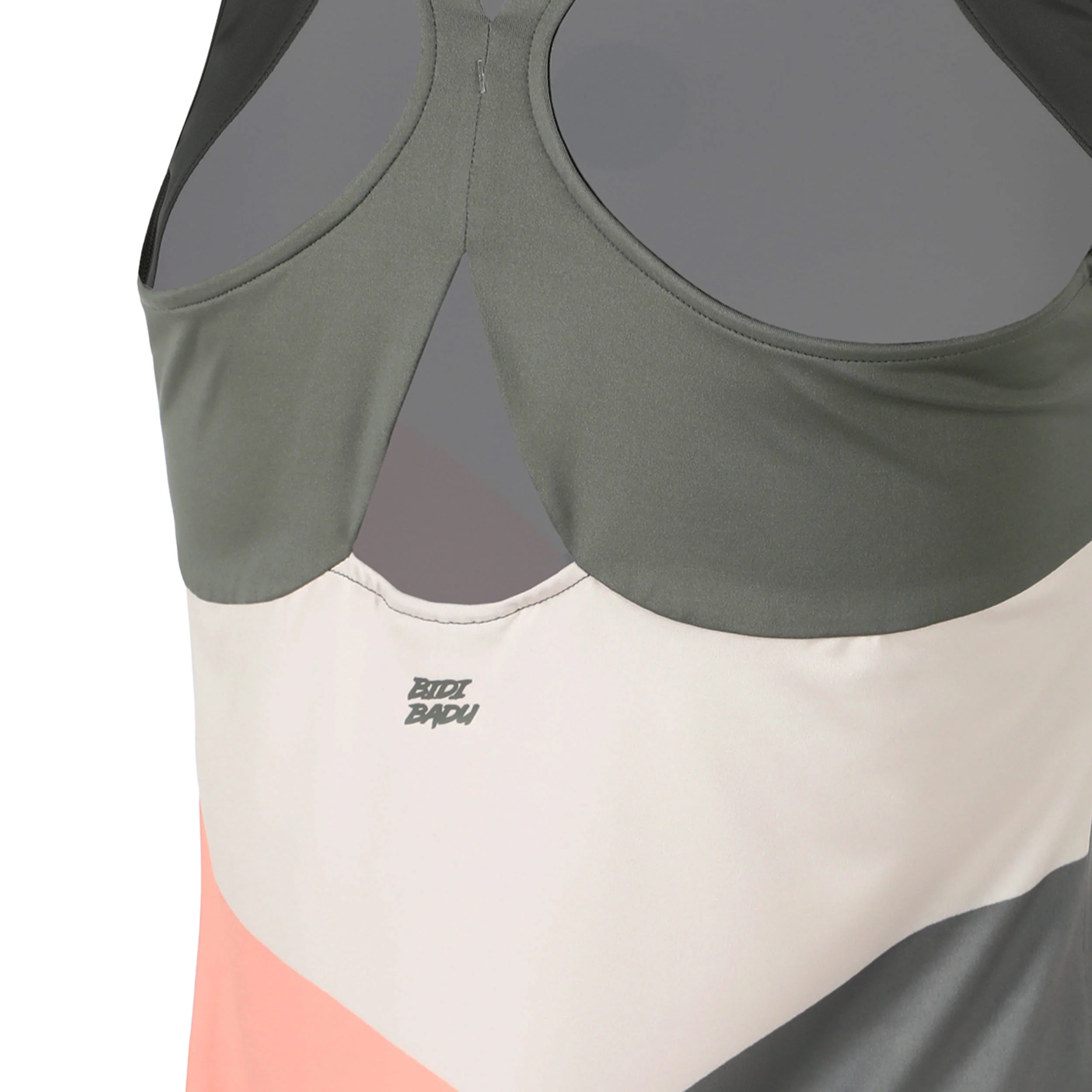 Bubble Tank-Top Damen-Grau,Koralle - Image 5