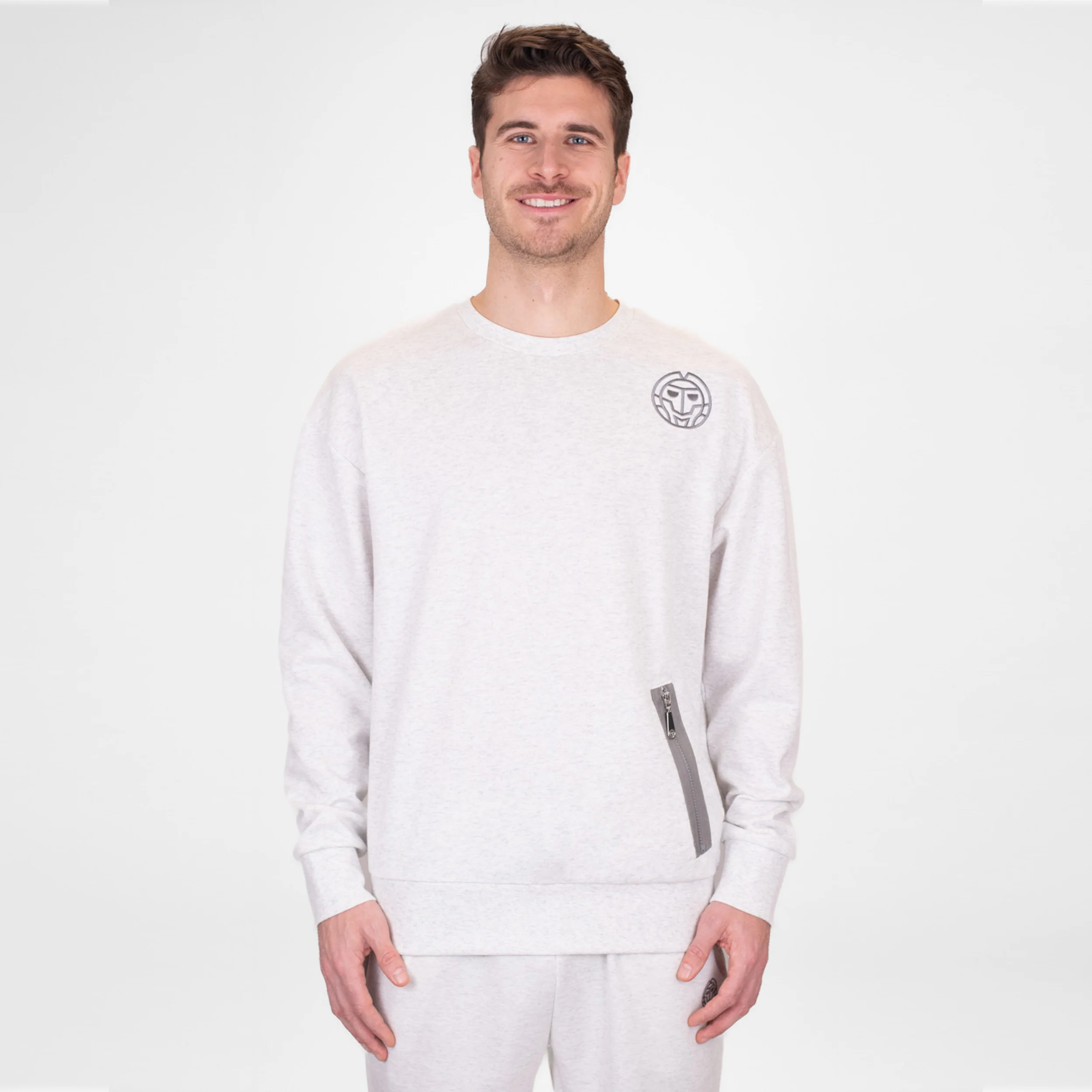 Chill Crew Sweatshirt Herren-Creme - Image 6