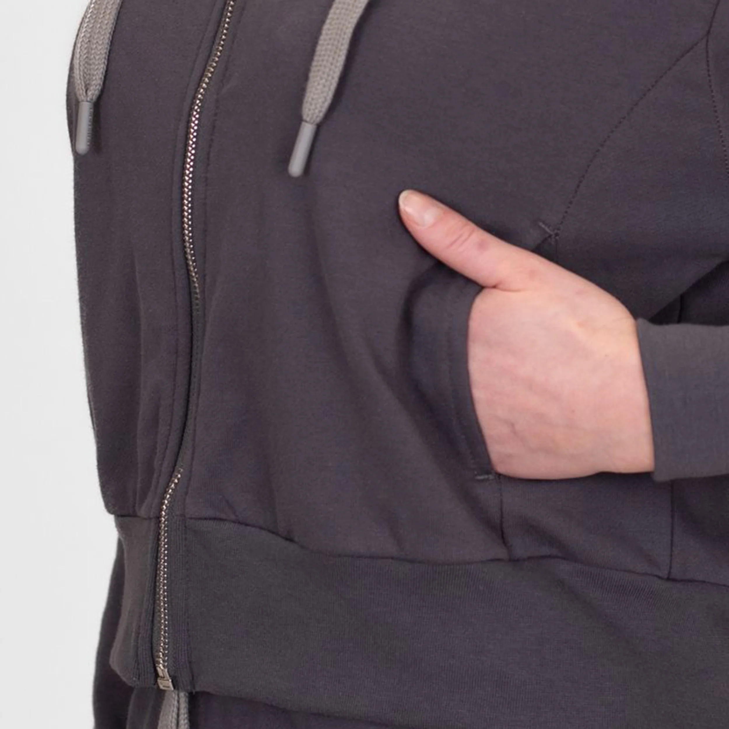 Chill Trainingsjacke Damen-Dunkelgrau - Image 6