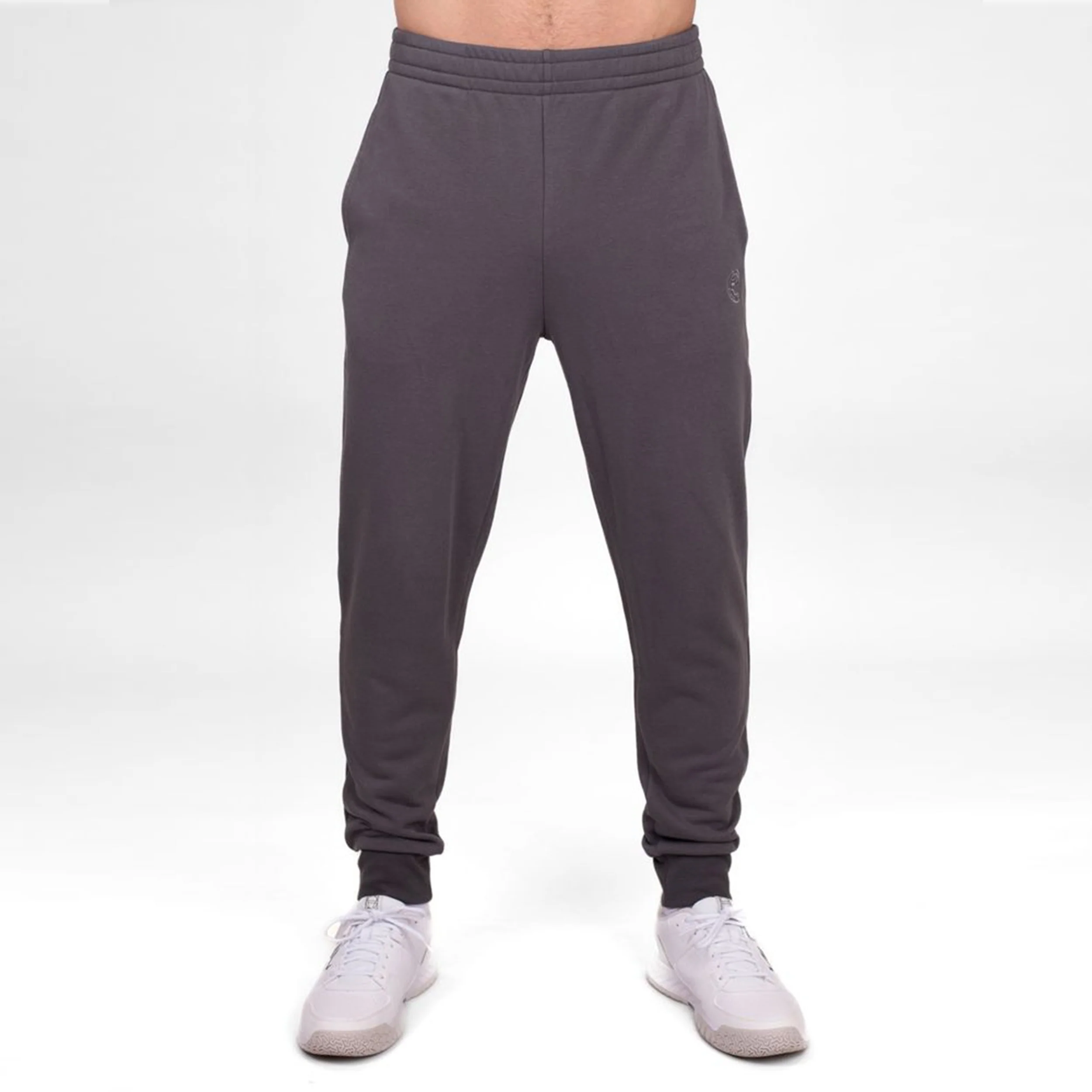 Chill Wide Leg Trainingshose Herren-Grau - Image 3