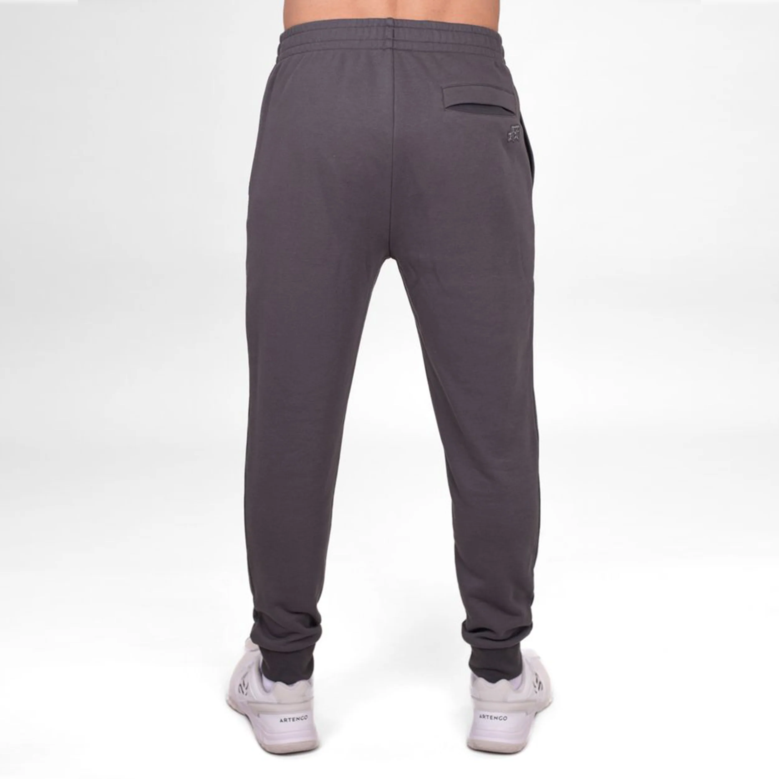 Chill Wide Leg Trainingshose Herren-Grau - Image 4