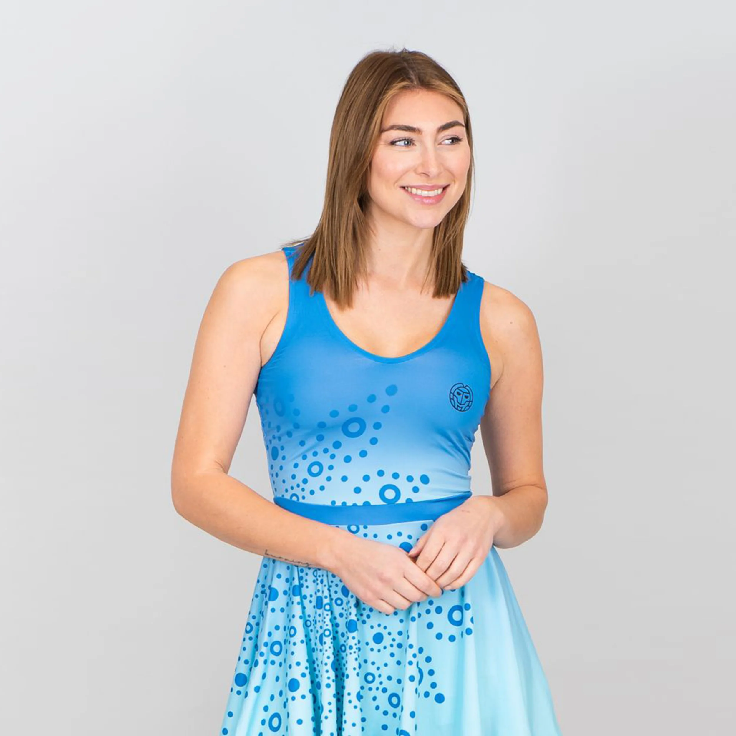 Colortwist 2in1 Kleid Damen-Türkis,Blau - Image 9
