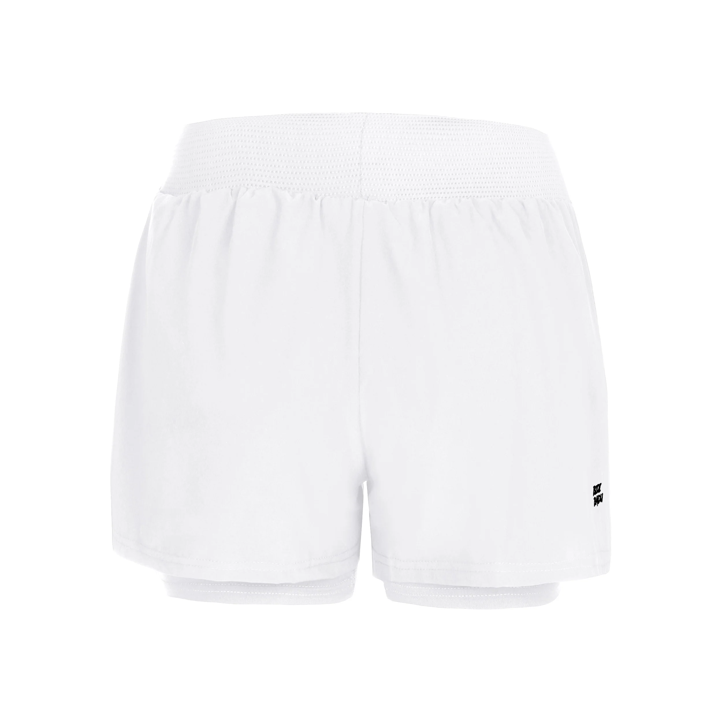 Crew 2 In 1 Shorts Damen-Weiß - Image 2