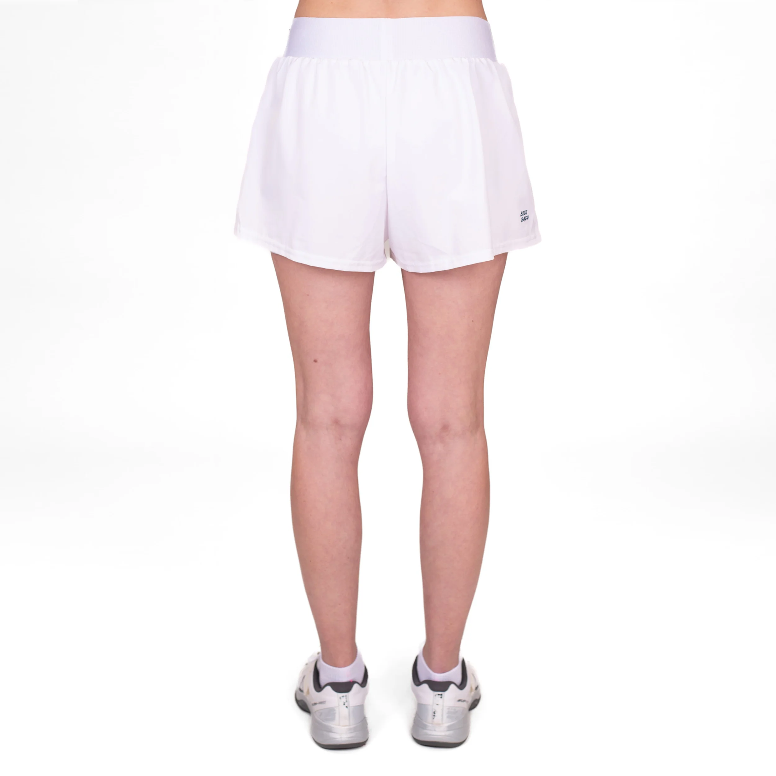 Crew 2 In 1 Shorts Damen-Weiß - Image 7
