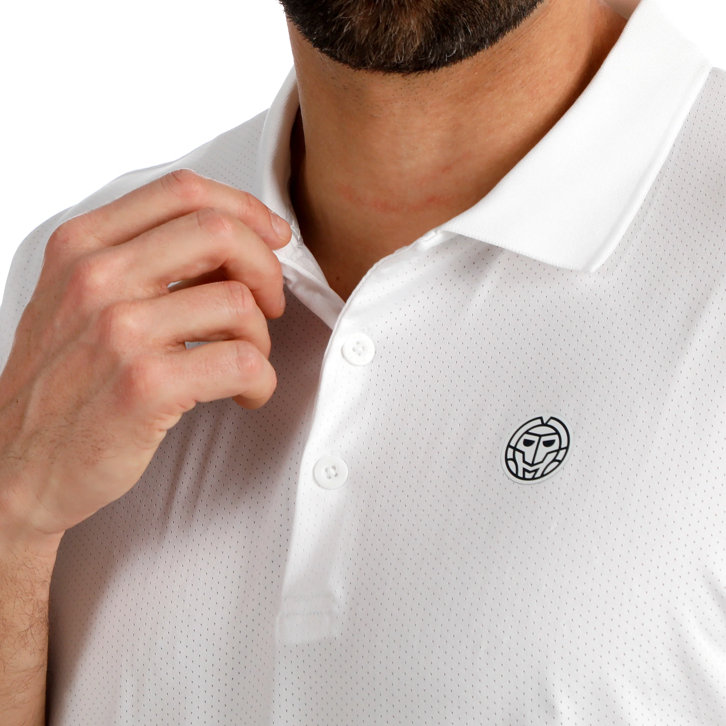 Crew 2.0 Polo Herren-weiß - Image 3
