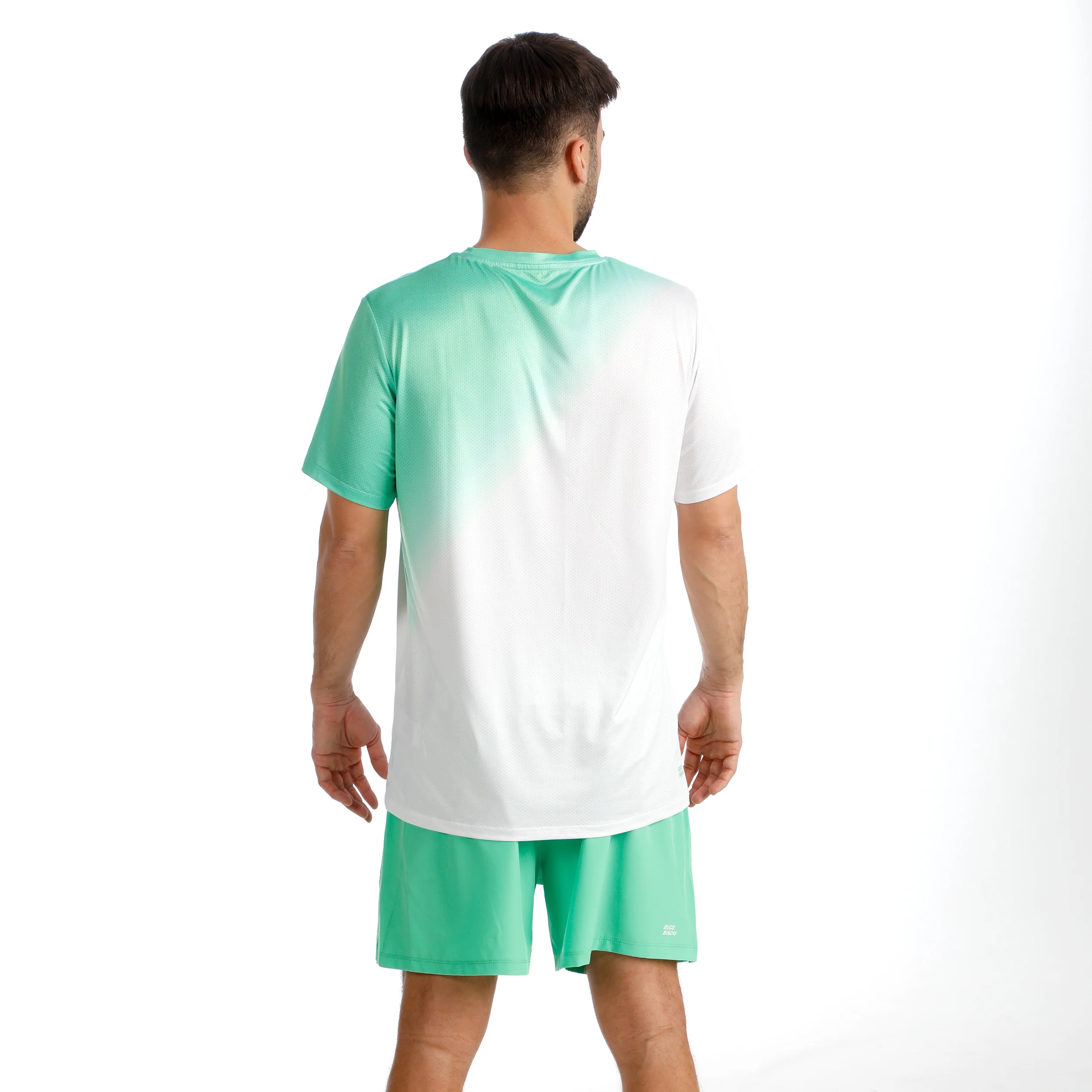Crew 2.0 T-Shirt Herren-grün, weiß - Image 2