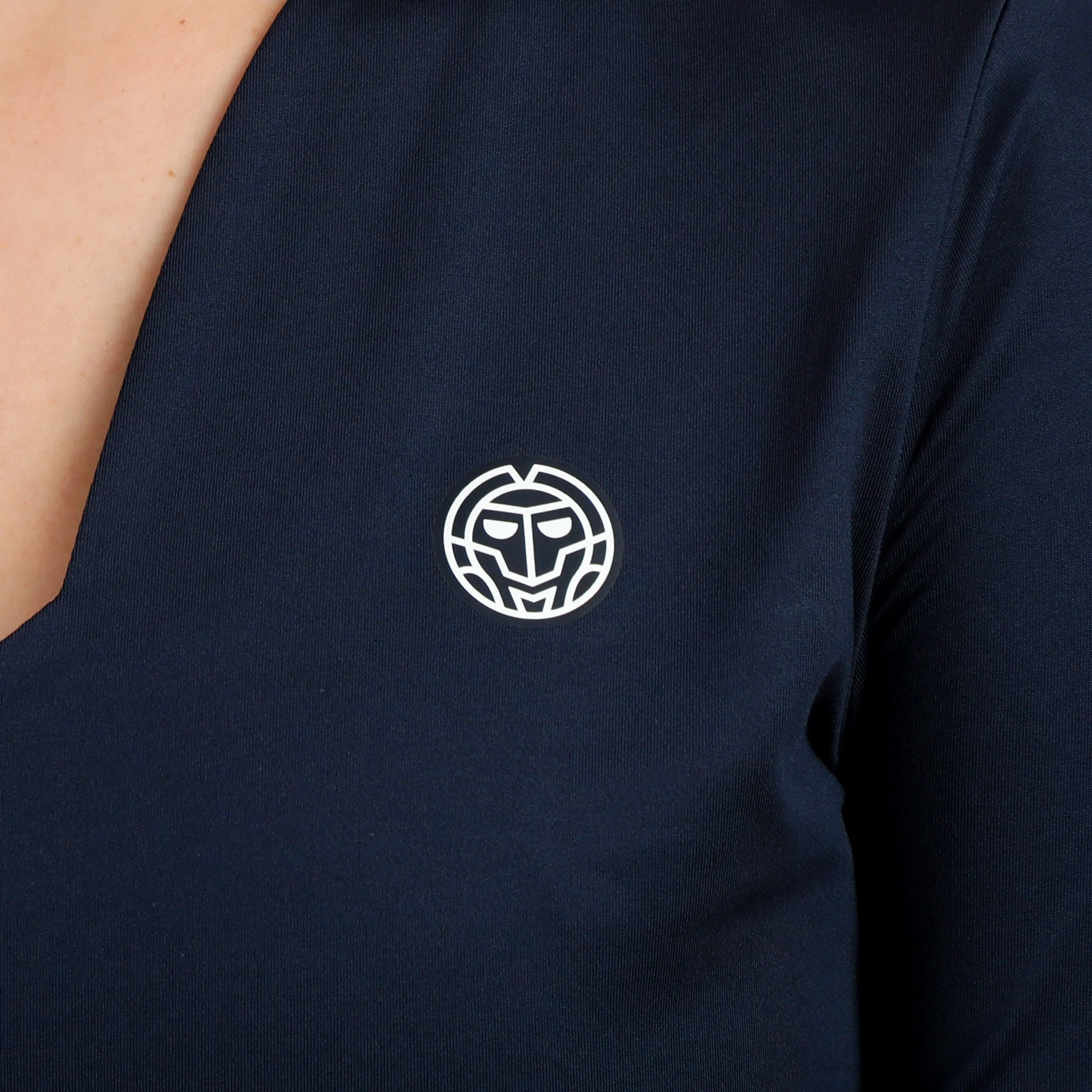 Crew 2.0 V-Neck Longsleeve Damen-dunkelblau - Image 3