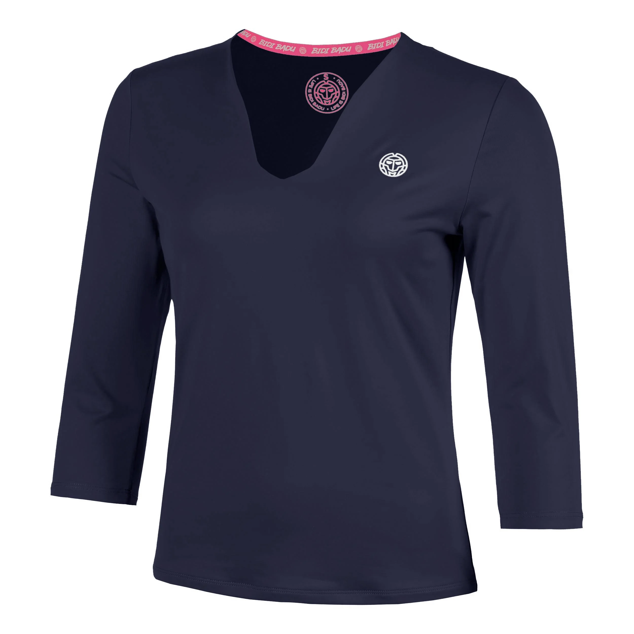 Crew 2.0 V-Neck Longsleeve Damen-dunkelblau - Image 5