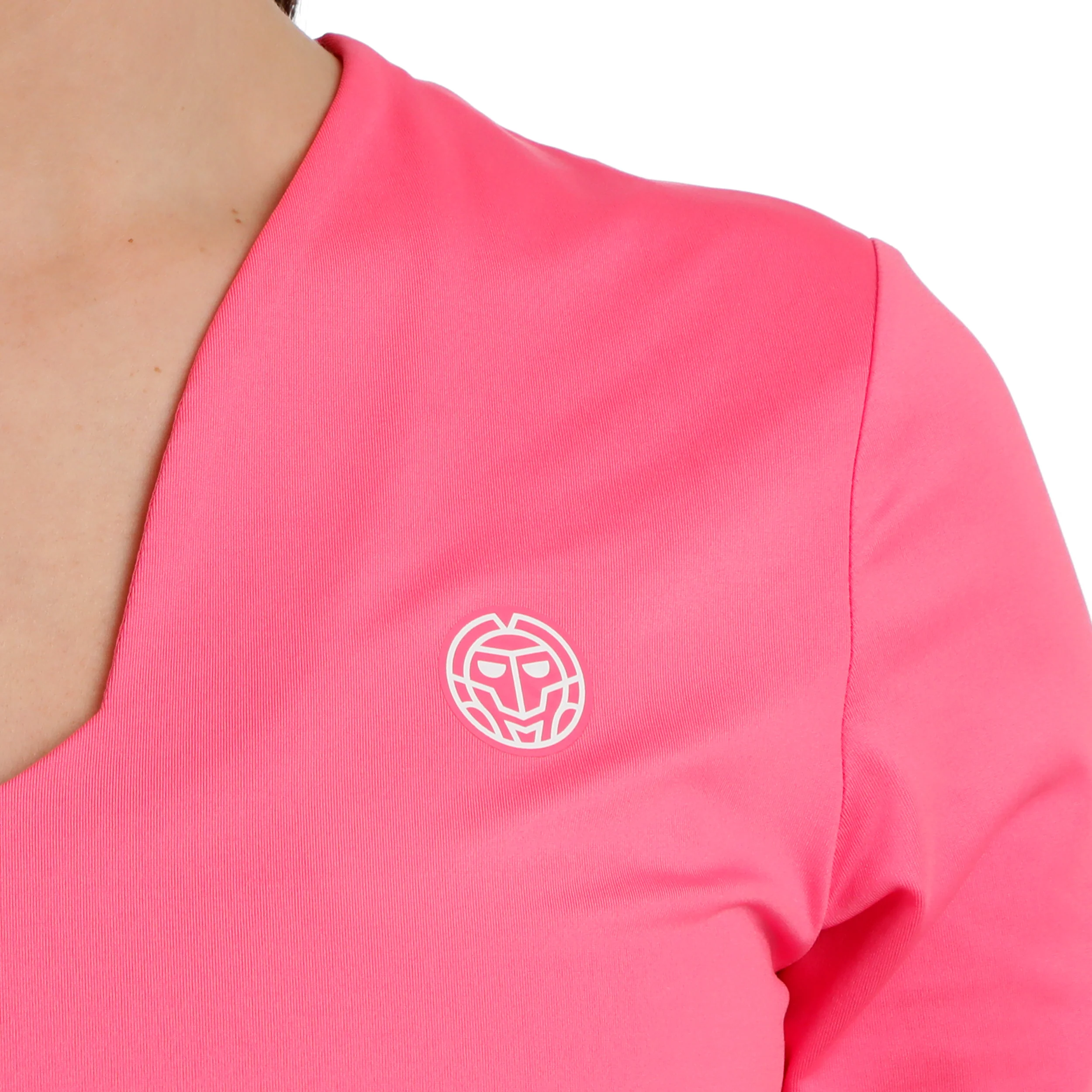 Crew 2.0 V-Neck Longsleeve Damen-pink - Image 3