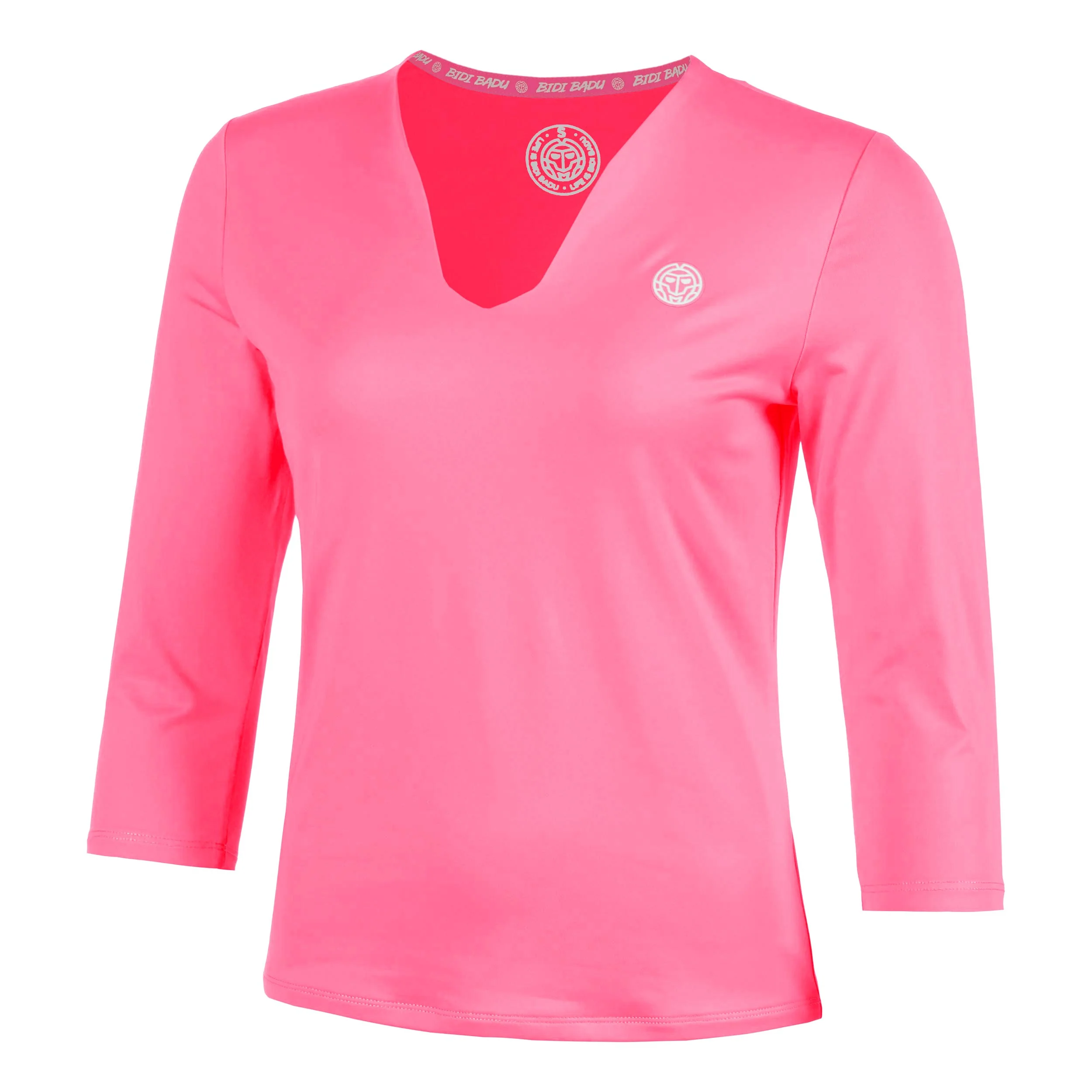 Crew 2.0 V-Neck Longsleeve Damen-pink - Image 5