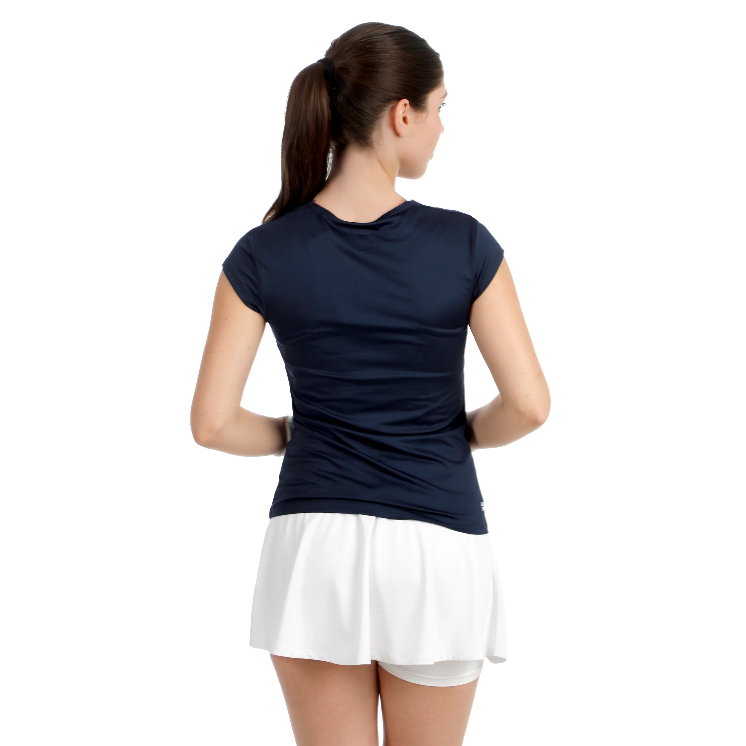 Crew 2.0 V-Neck T-Shirt Damen-dunkelblau - Image 2
