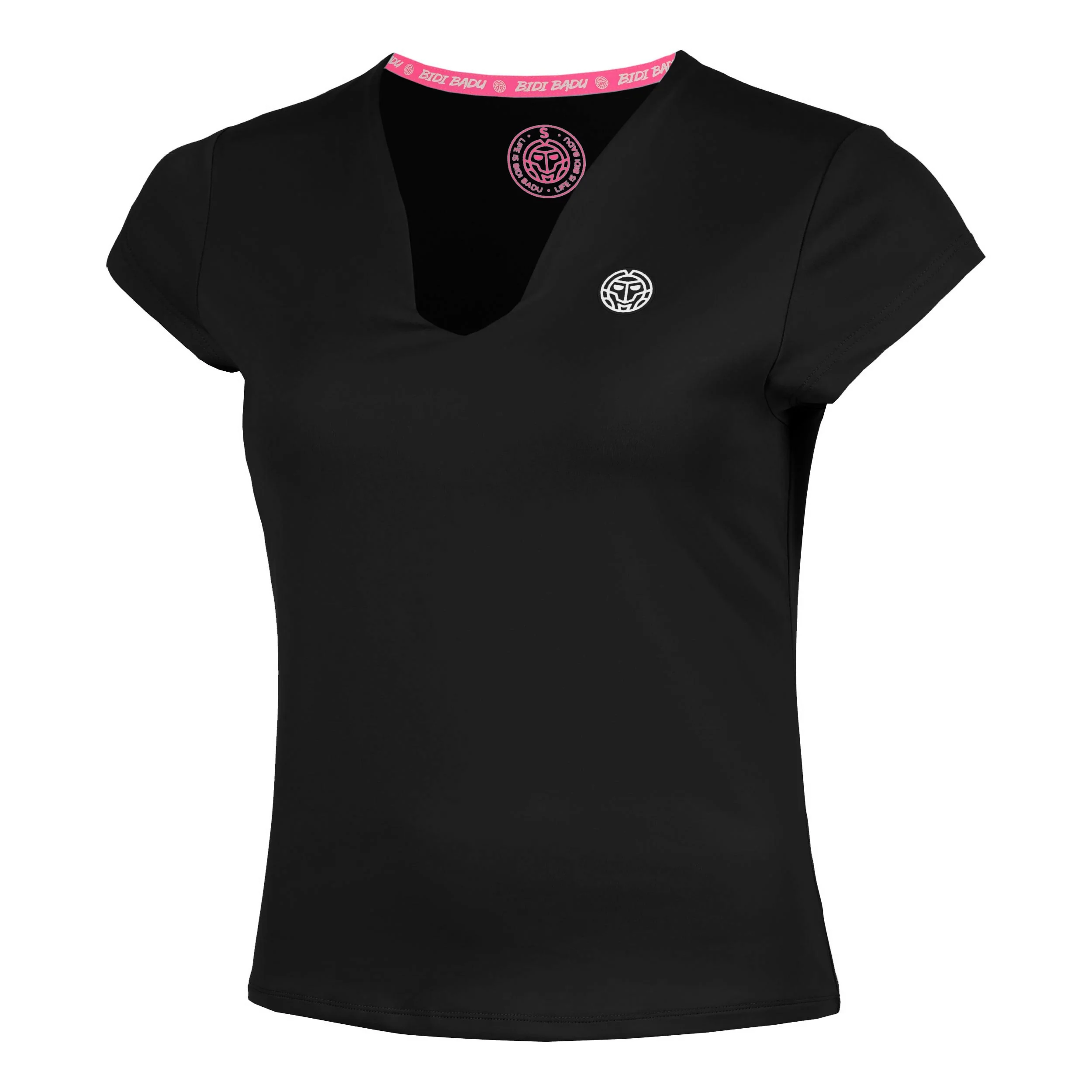 Crew 2.0 V-Neck T-Shirt Damen-schwarz - Image 5