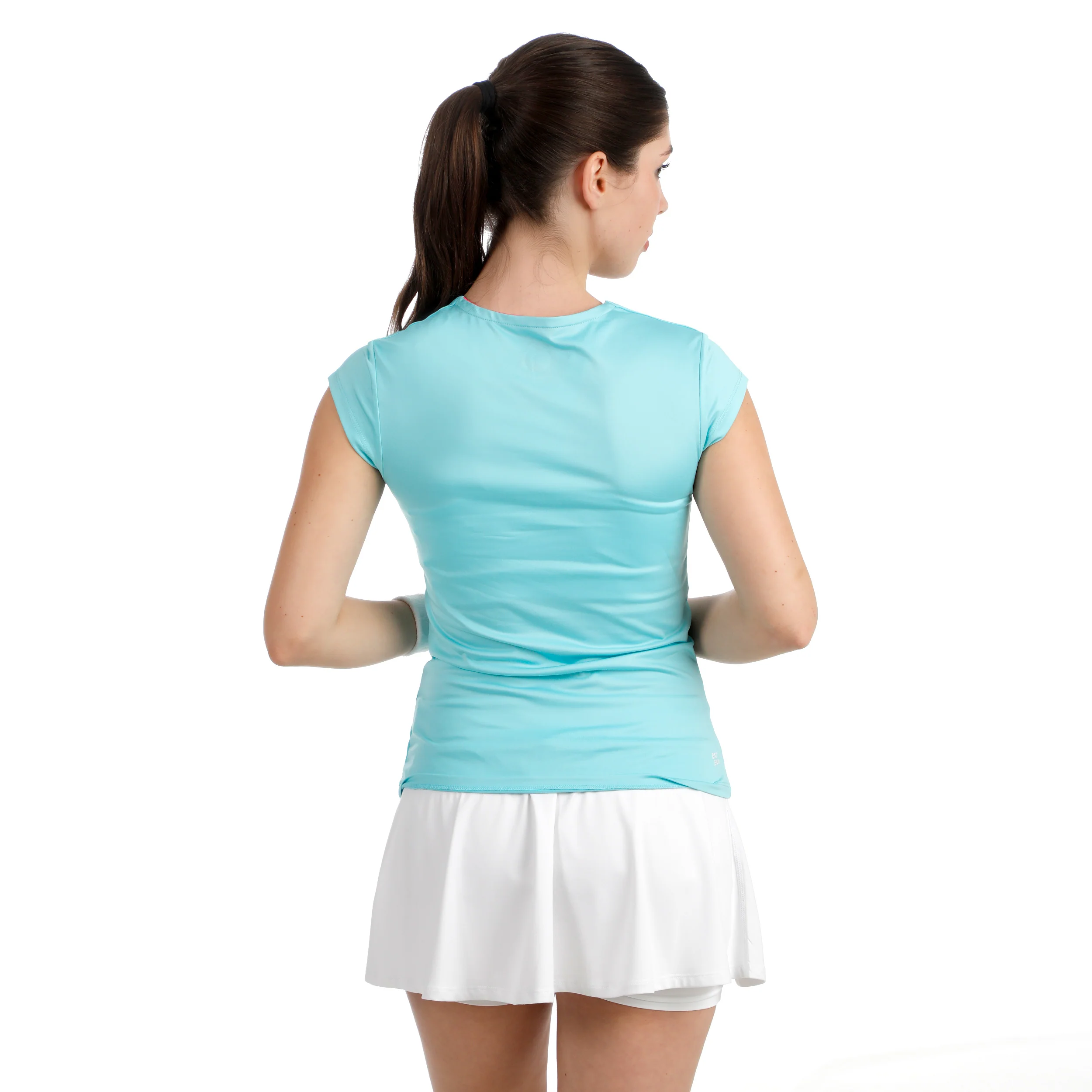 Crew 2.0 V-Neck T-Shirt Damen-türkis - Image 6
