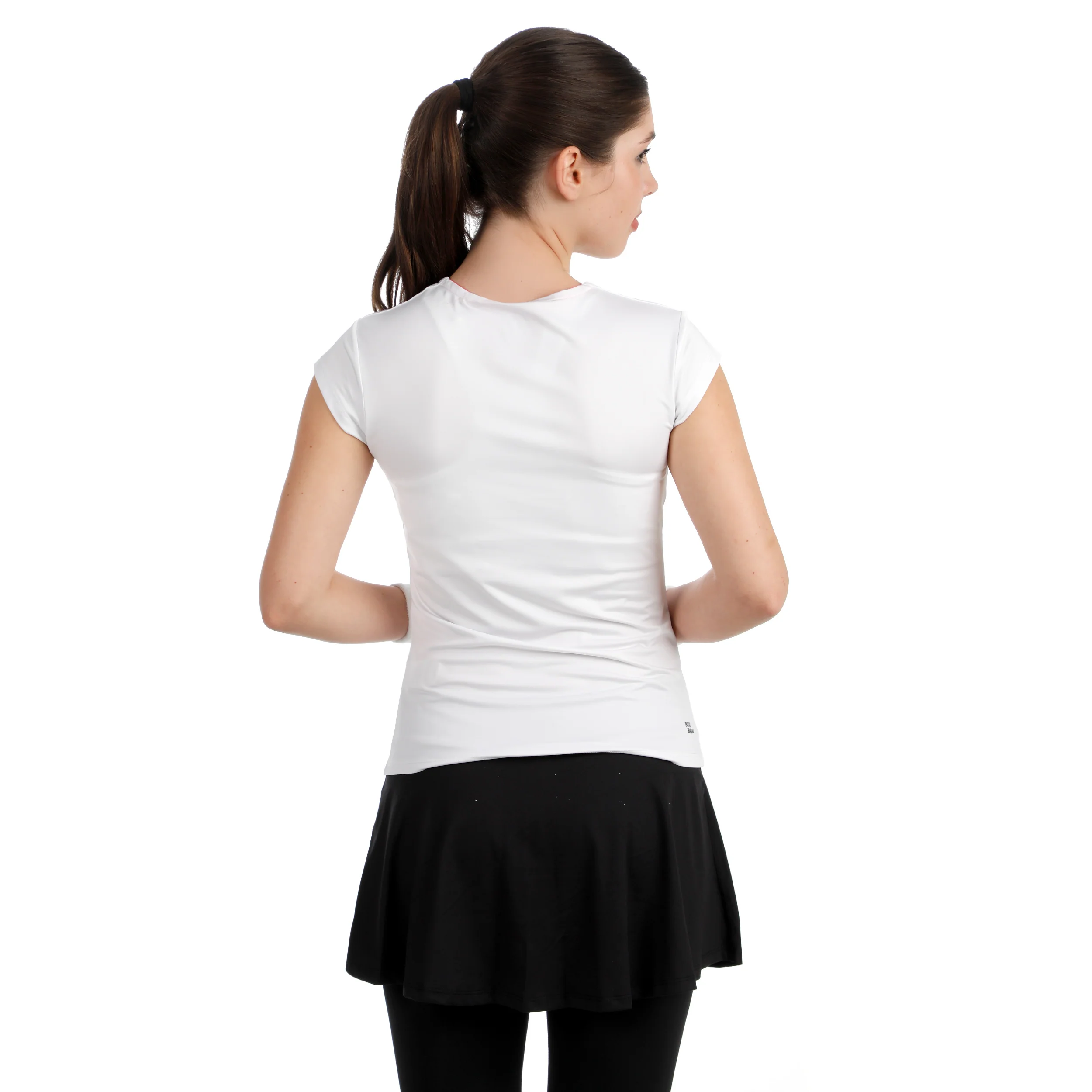 Crew 2.0 V-Neck T-Shirt Damen-weiß - Image 2