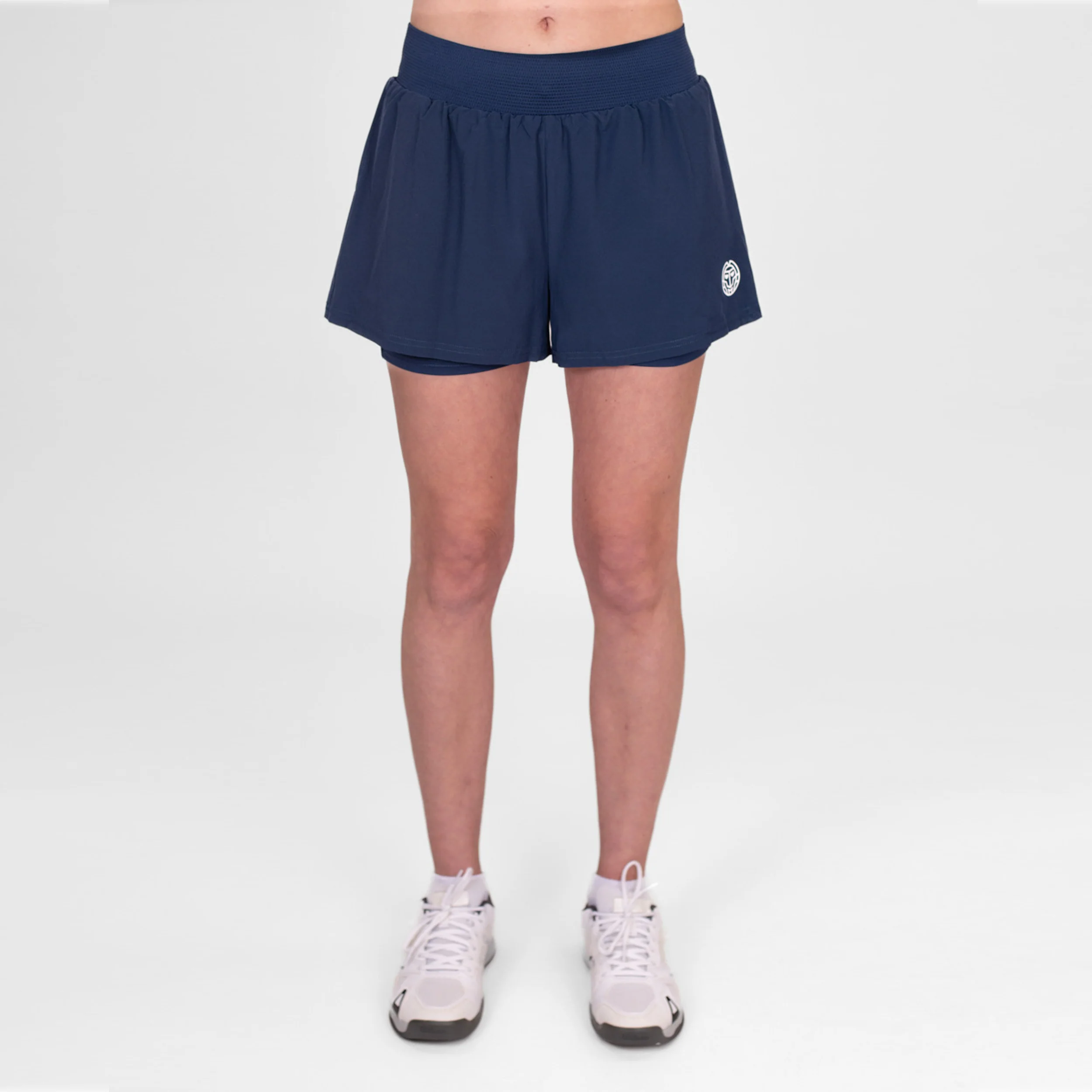 Crew 2in1 Shorts Damen-Dunkelblau - Image 5