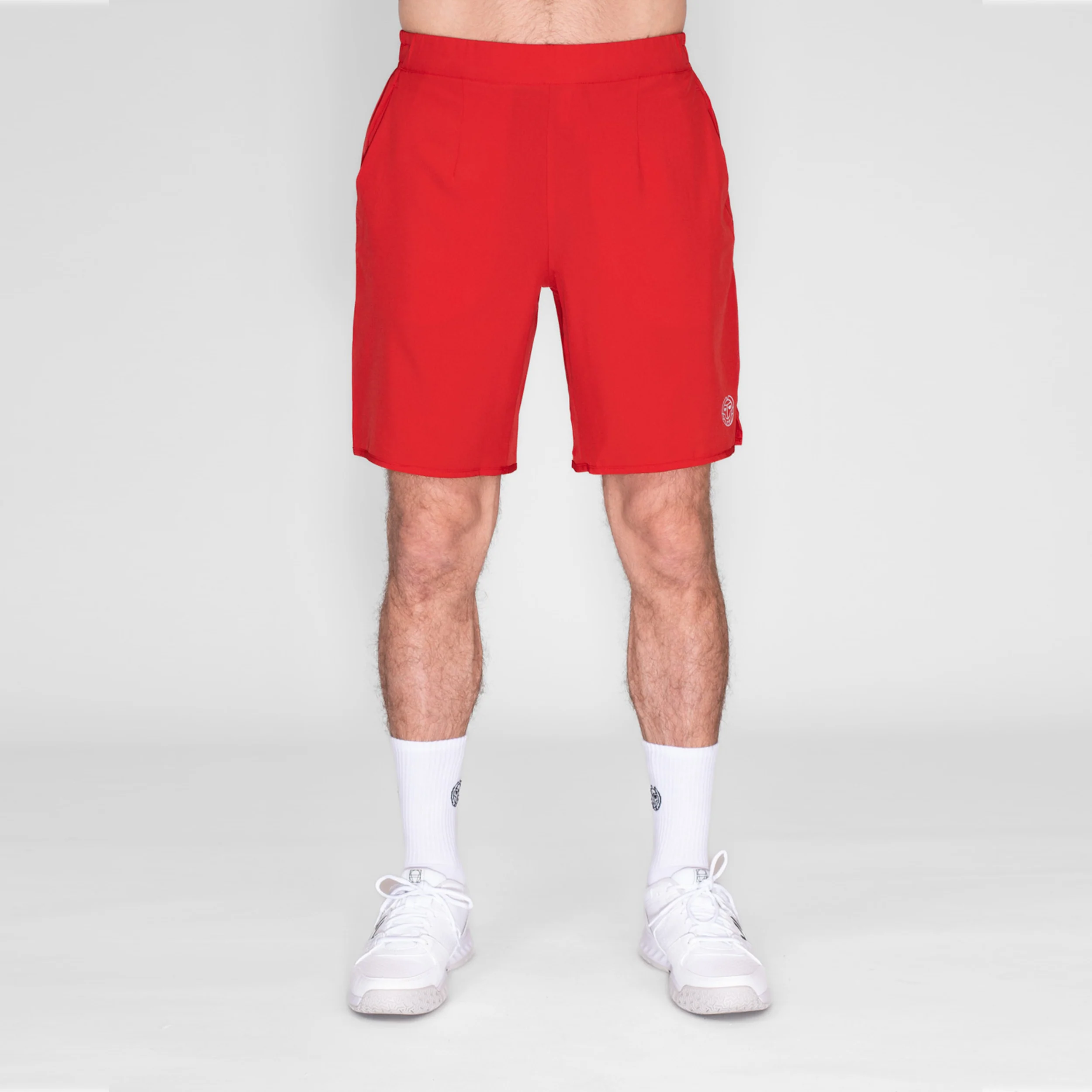Crew 9in Shorts Herren-Rot - Image 5