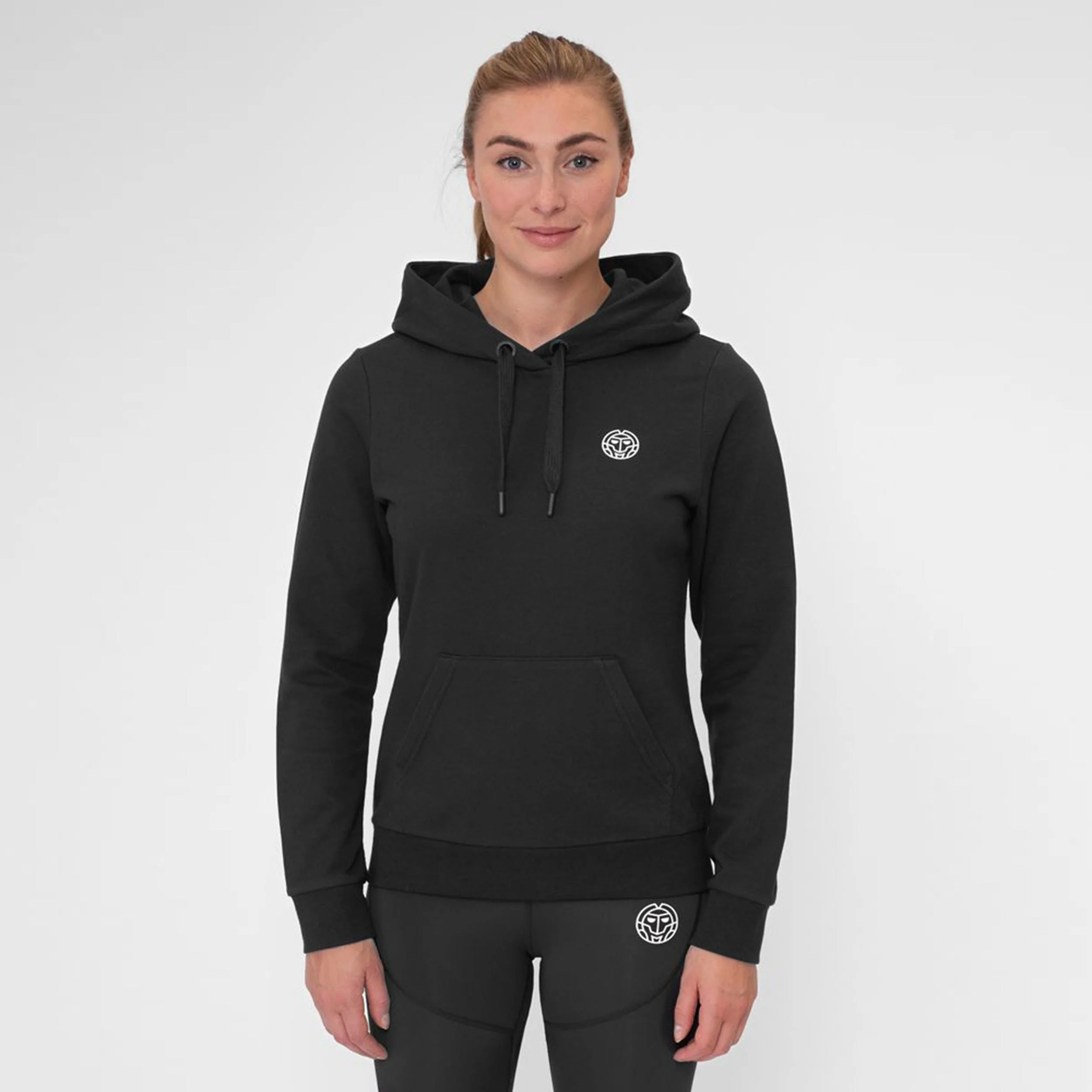 Crew Chill Hoody Damen-Schwarz
