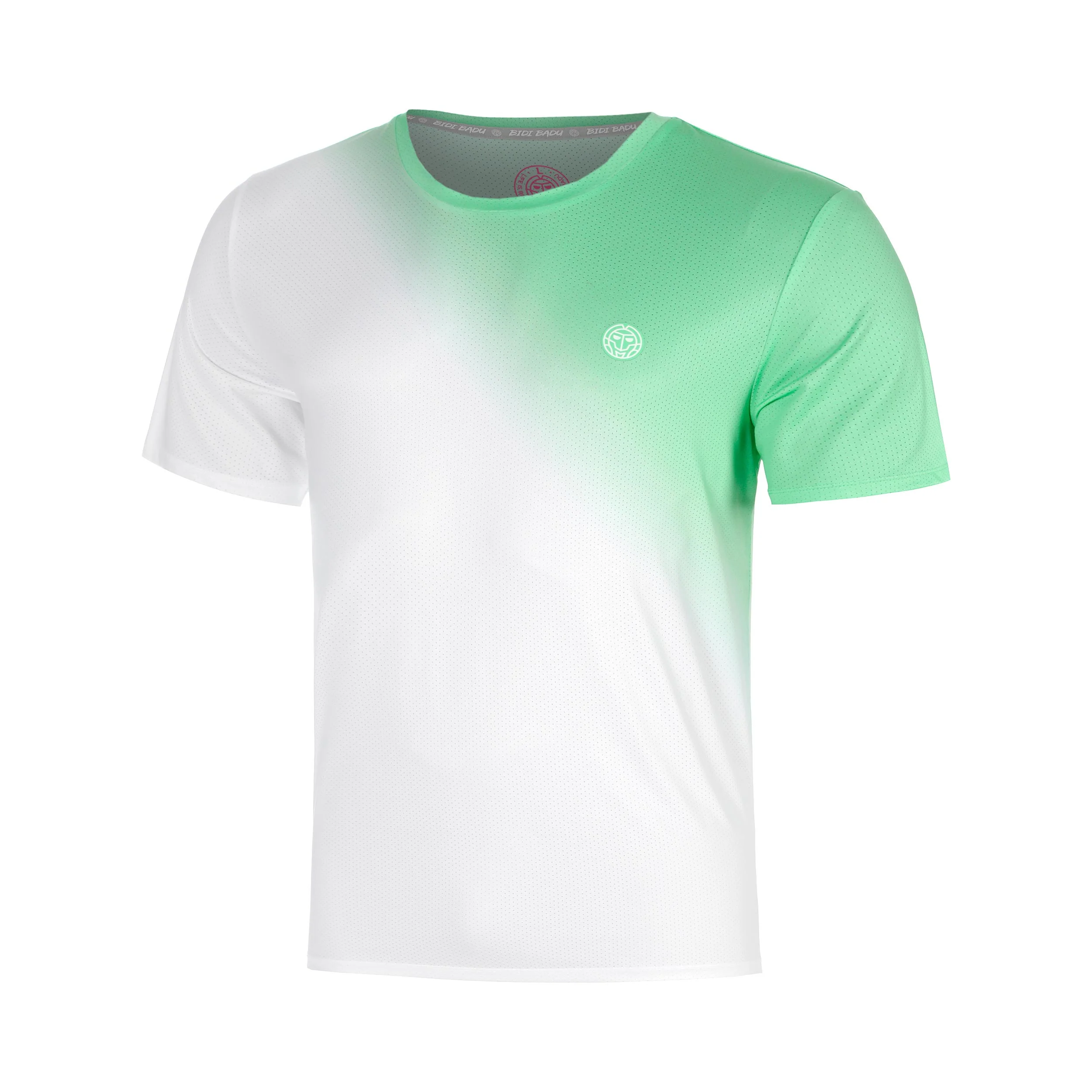 Crew Fade T-Shirt Jungen-grün, weiß