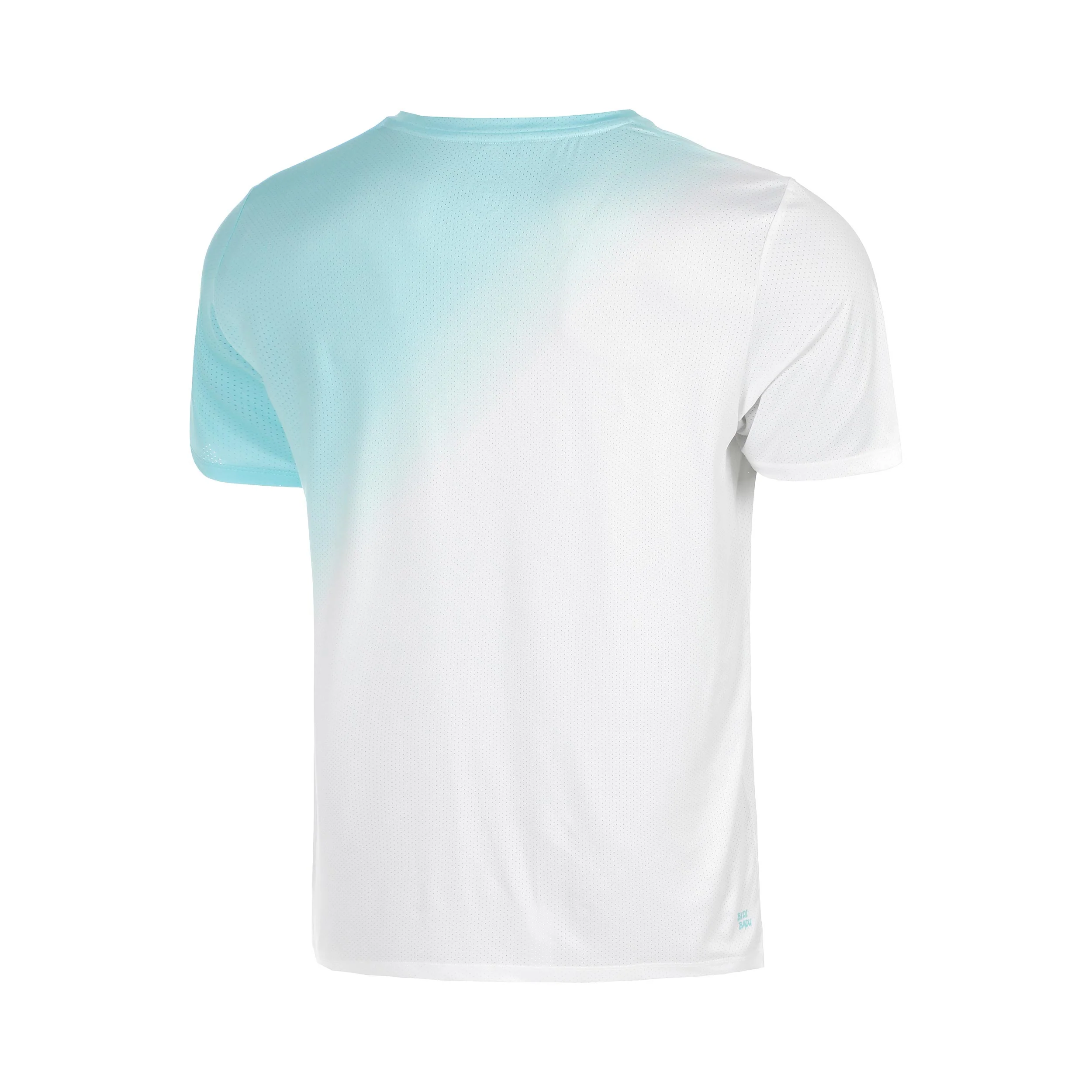 Crew Fade T-Shirt Jungen-türkis, weiß - Image 2