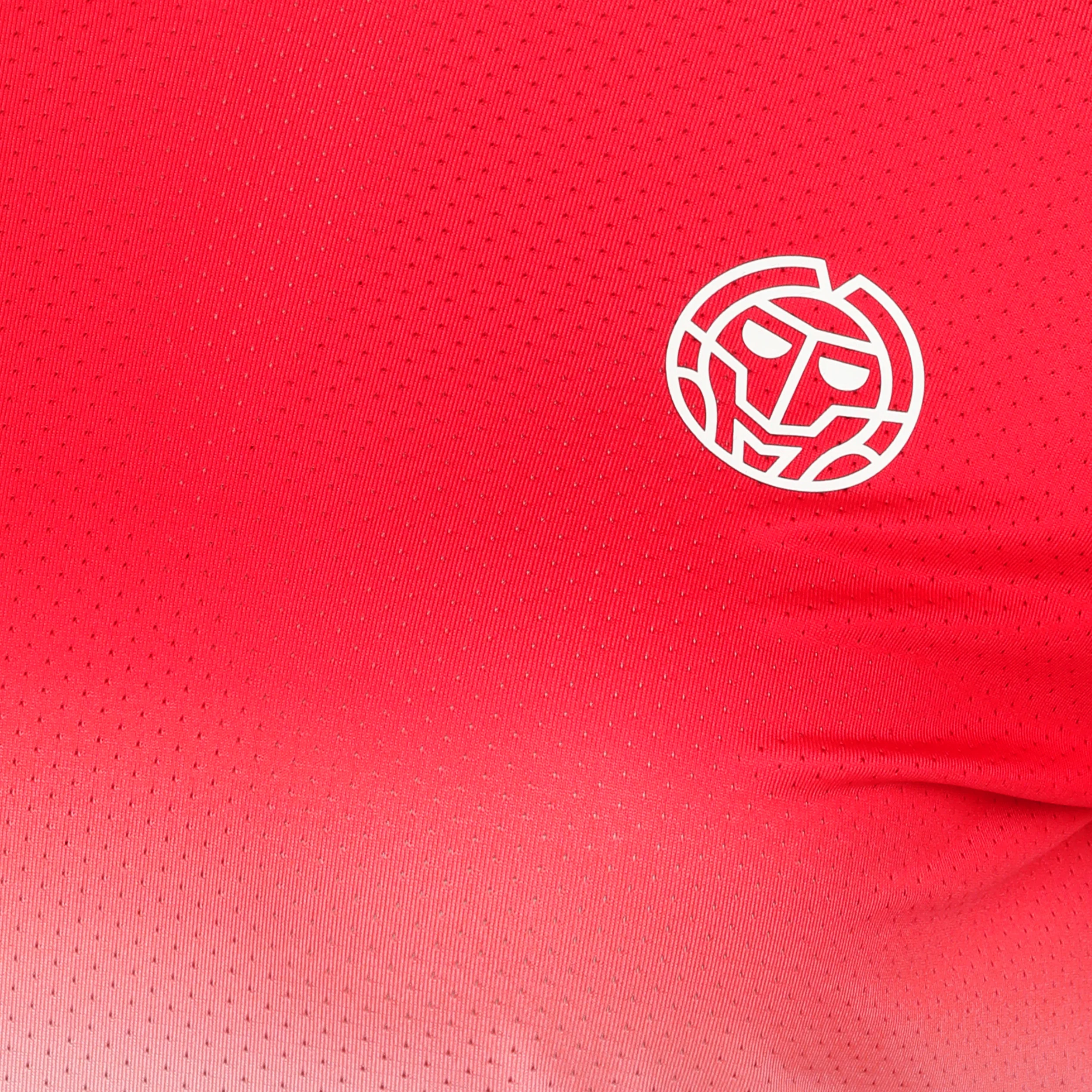 Crew Gradiant Longsleeve Damen-Rot,Weiß - Image 7