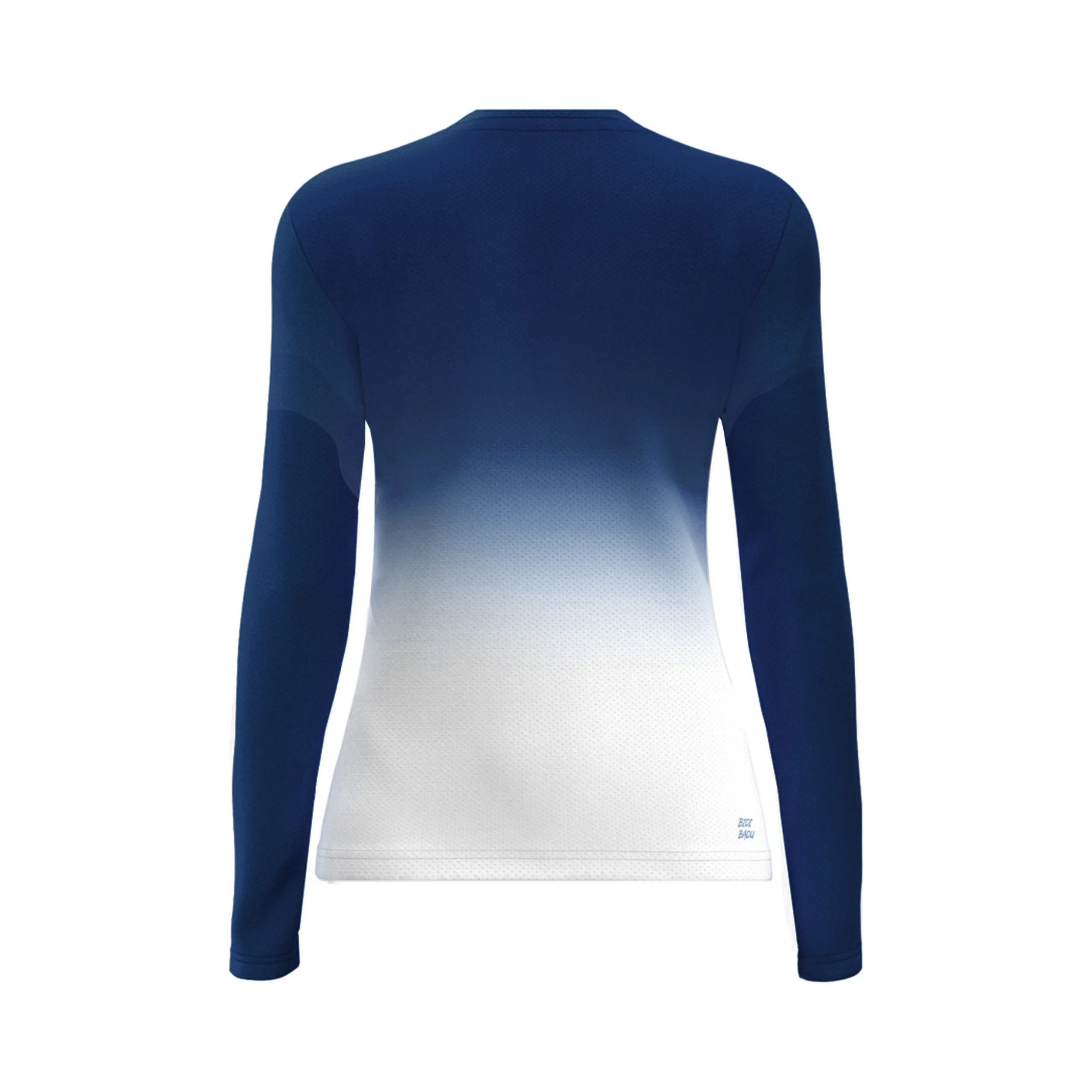 Crew Gradiant Longsleeve Mädchen-Dunkelblau,Weiß - Image 6