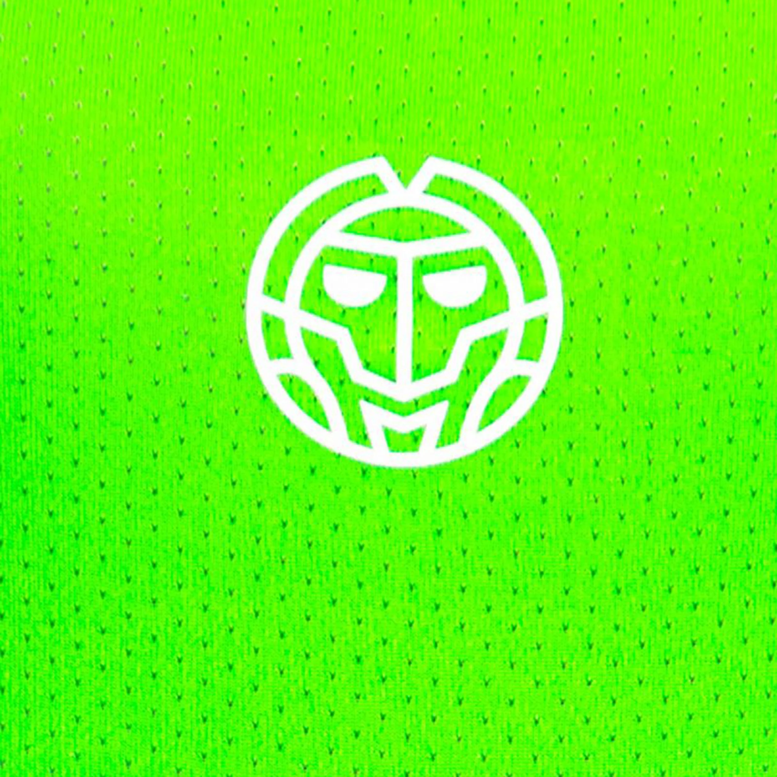 Crew Gradiant Longsleeve Mädchen-Neongrün,Weiß - Image 5