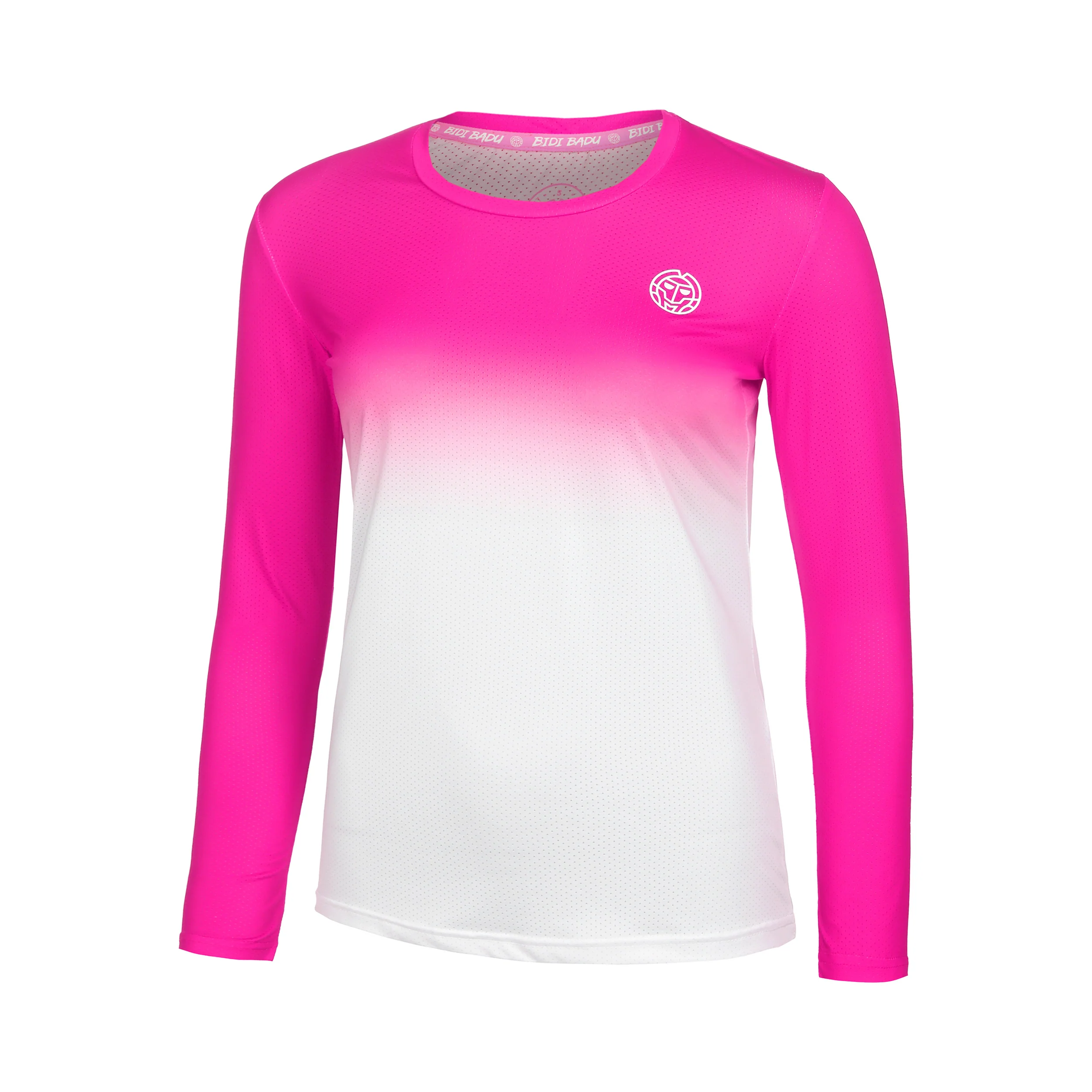 Crew Gradiant Longsleeve Mädchen-Pink,Weiß - Image 5