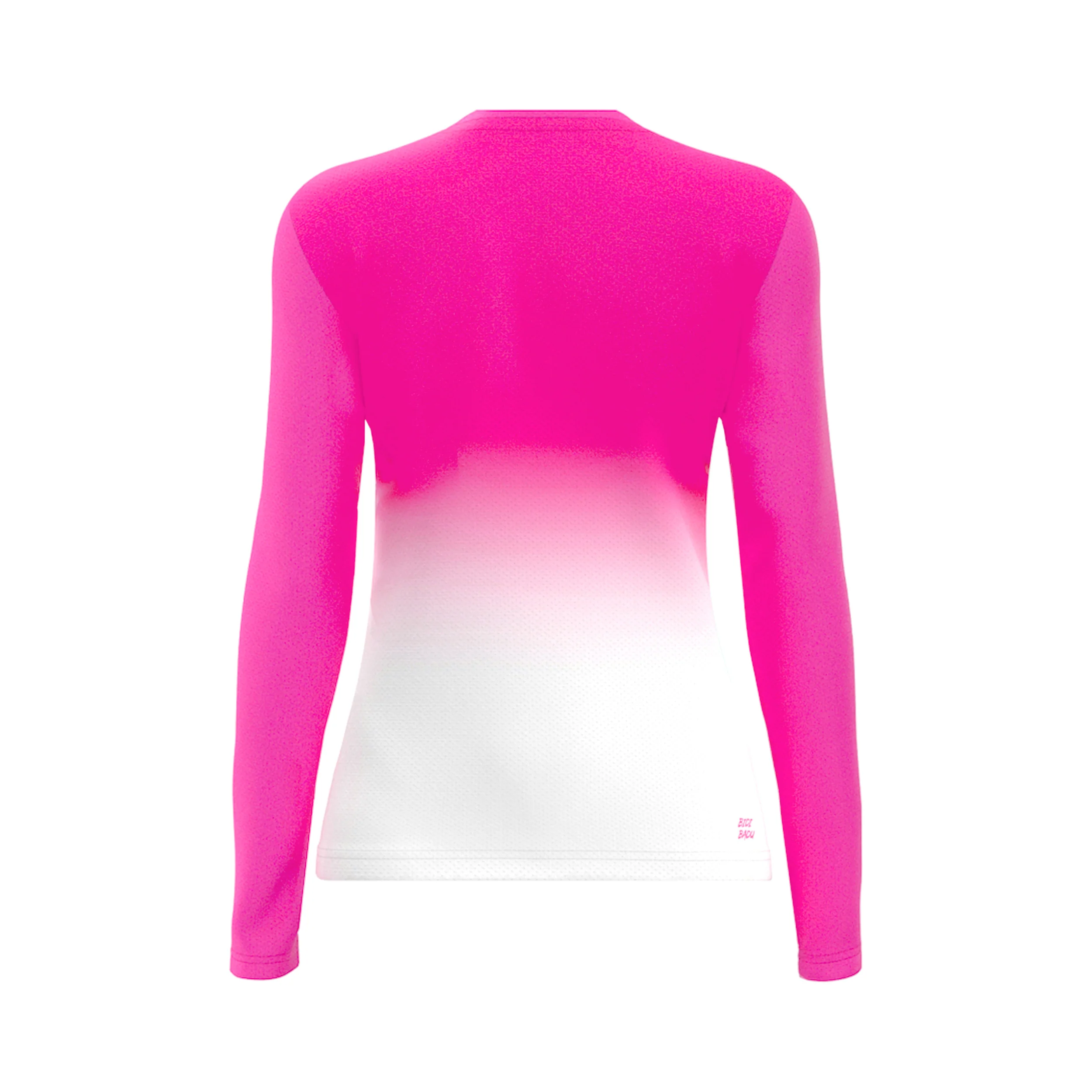 Crew Gradiant Longsleeve Mädchen-Pink,Weiß - Image 6