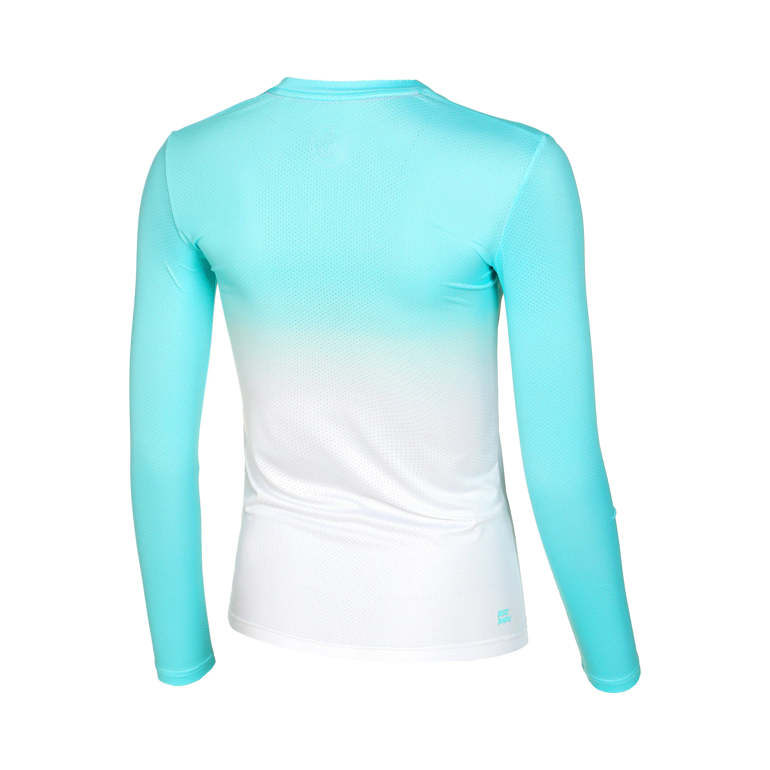 Crew Gradiant Longsleeve Mädchen-Türkis,Weiß - Image 2