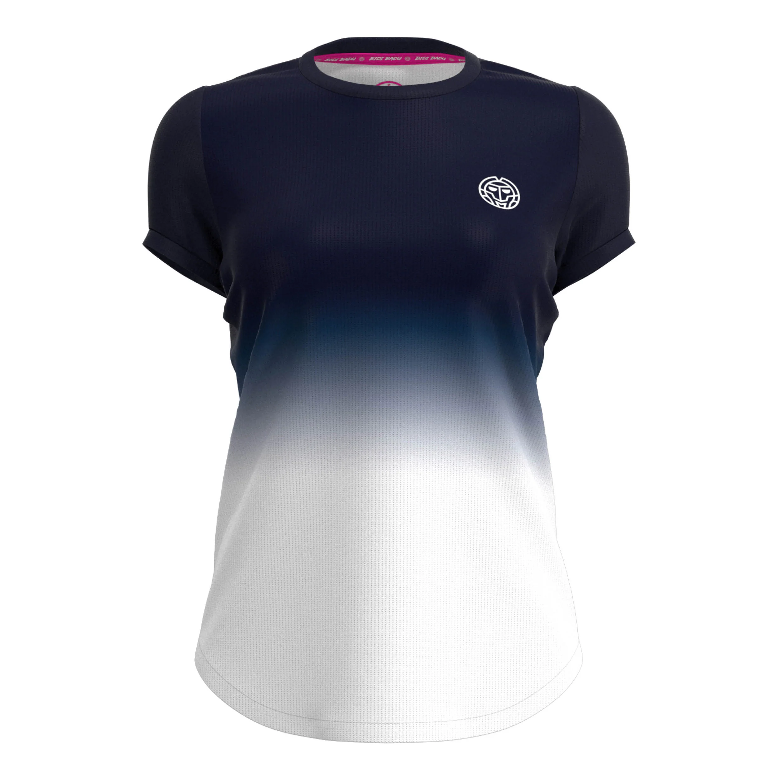 Crew Gradiant T-Shirt Damen-Dunkelblau,Weiß - Image 5